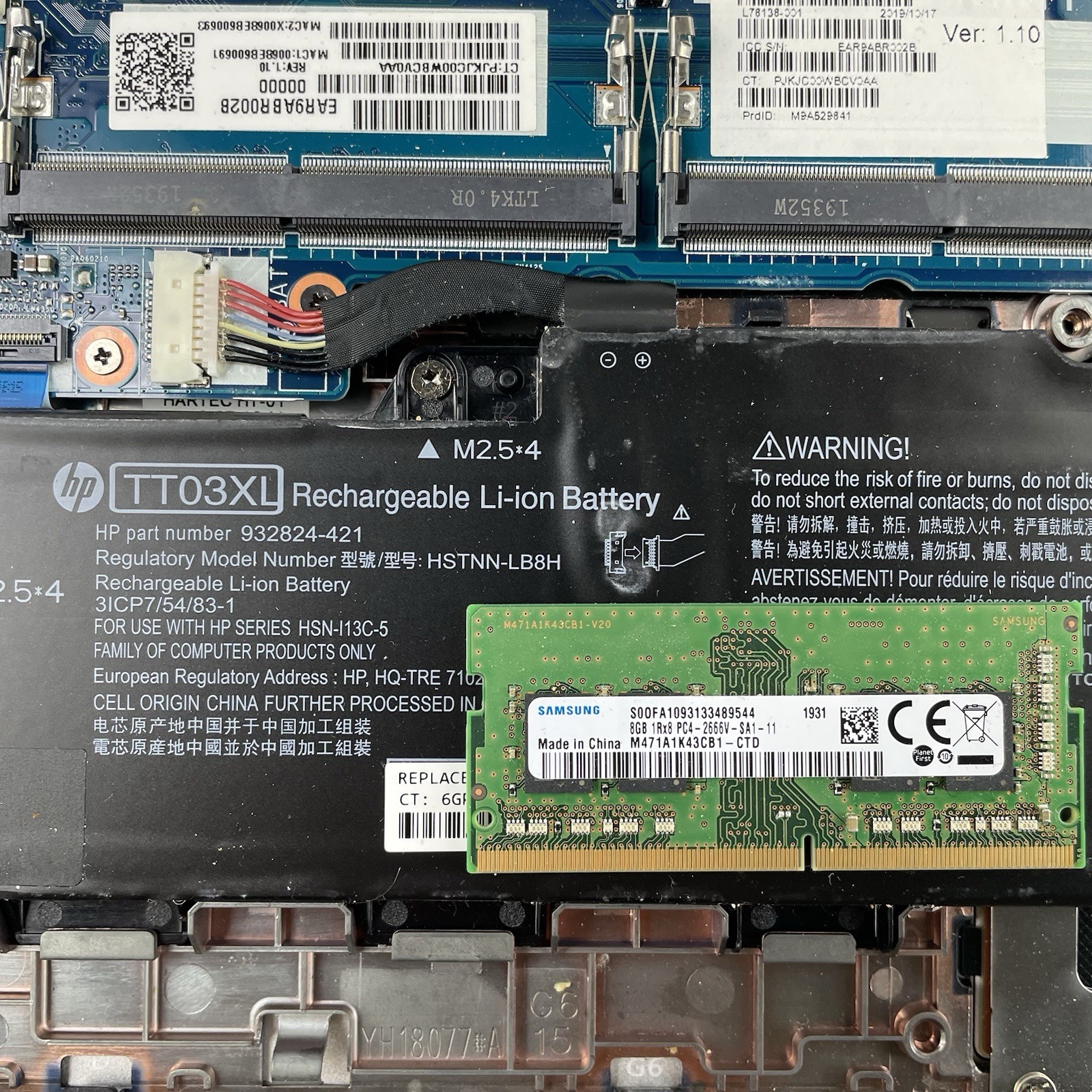 HP EliteBook 850 G6 15.6″ i5-8365U 1.60 GHz 8 GB RAM No SSD/OS/AC – READ
