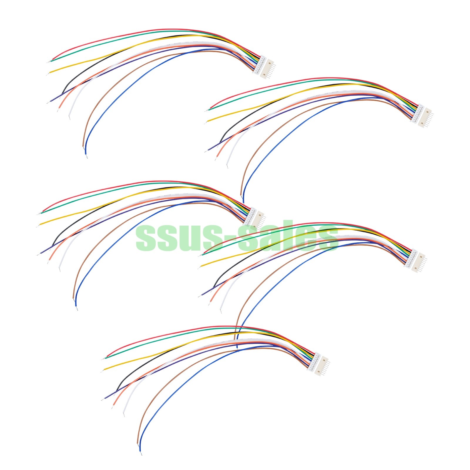 MX1.25 Electronic Cable Single-Ended 9-Pin 30CM Straight Pin Header (Unsoldered)