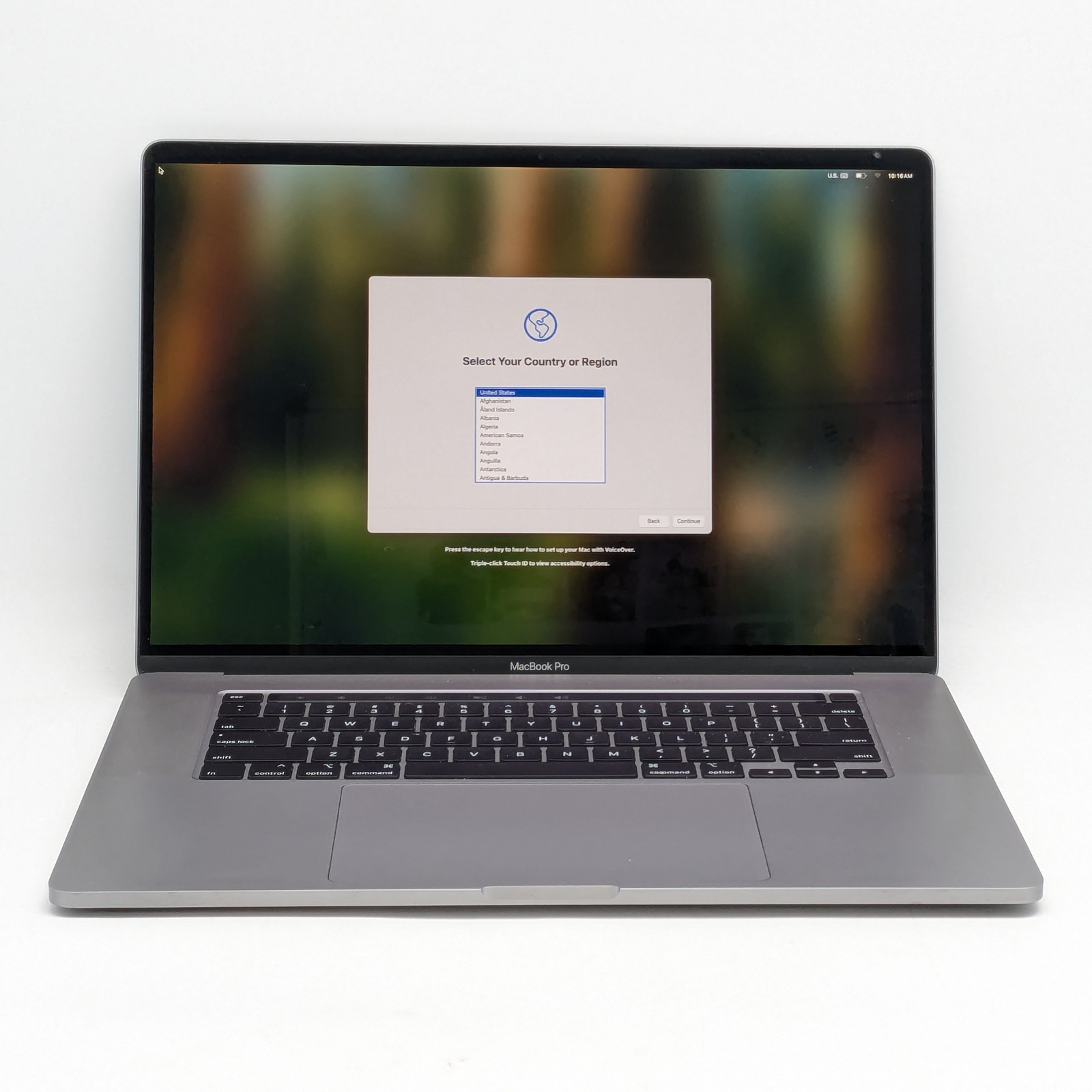 Apple MacBook Pro 2019 16″ i9-9980HK 512GB SSD 32GB RAM Radeon Pro 5300M macOS