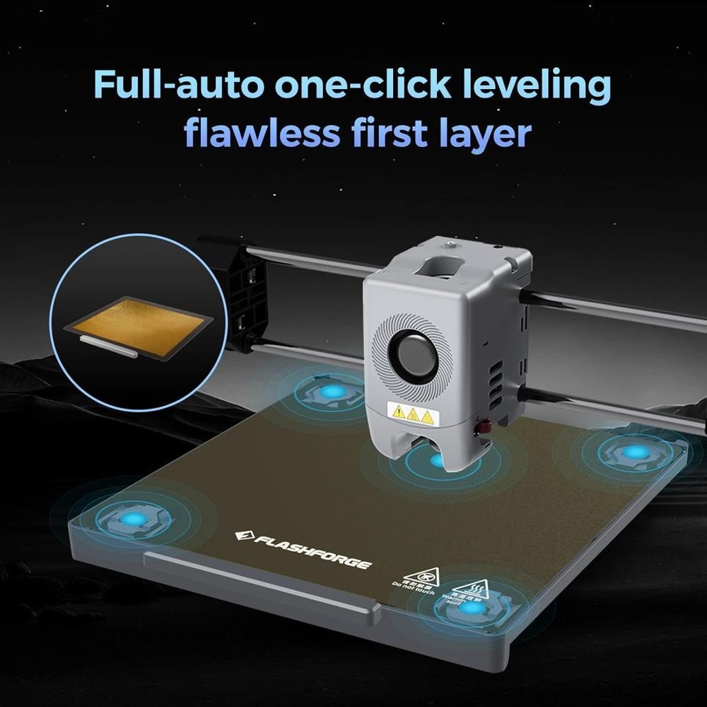 【Repaired】FLASHFORGE 3D Printer Adventurer 5M Core XY Auto Leveling Open DIY US