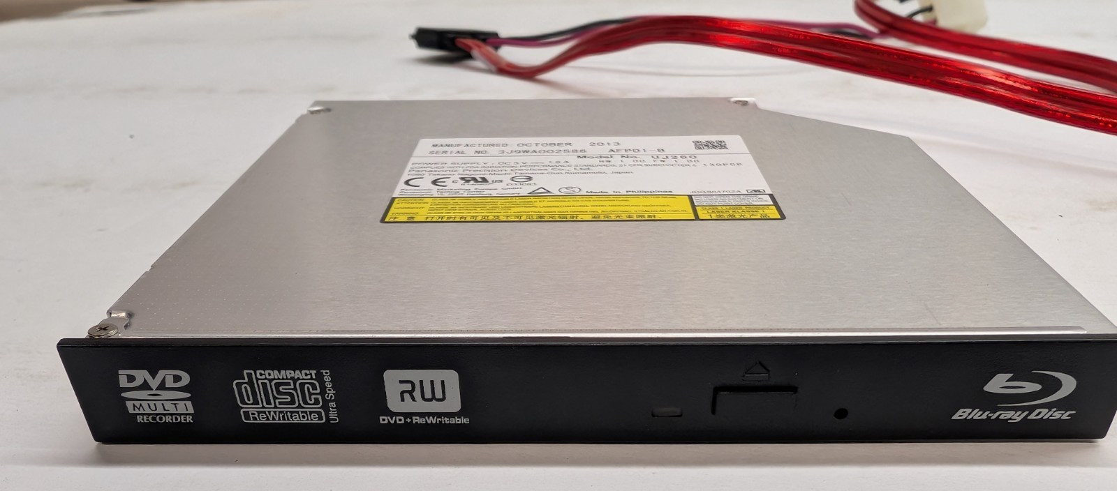 Panasonic UJ-260 UJ260 12.7mm SATA Blu-ray BD-RE BDXL DVD RW Burner Laptop Drive