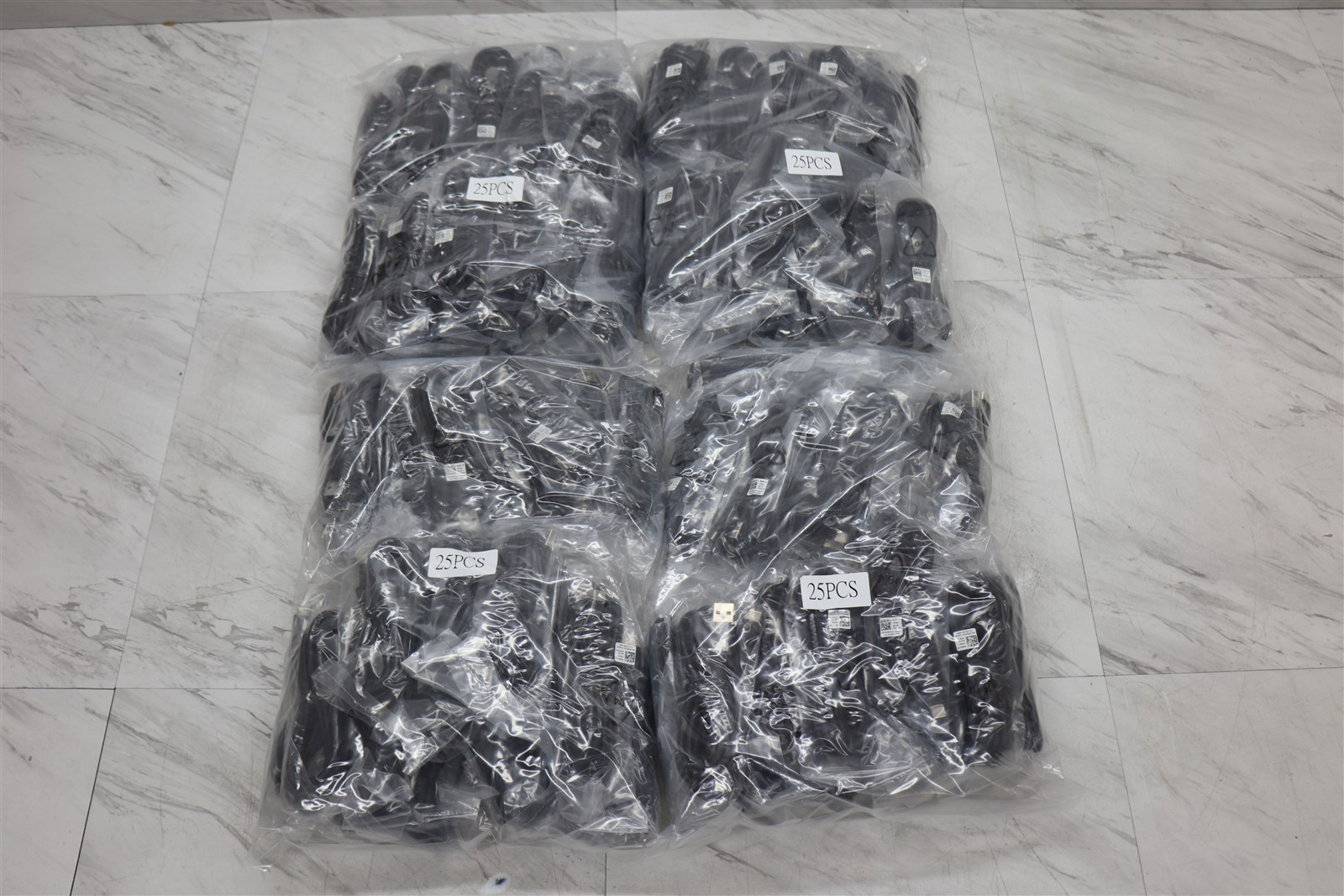 100 LOT – NEW 6′ ft USB-C to USB-A 2.0 Adapter Power Charging Cable Dell Cord