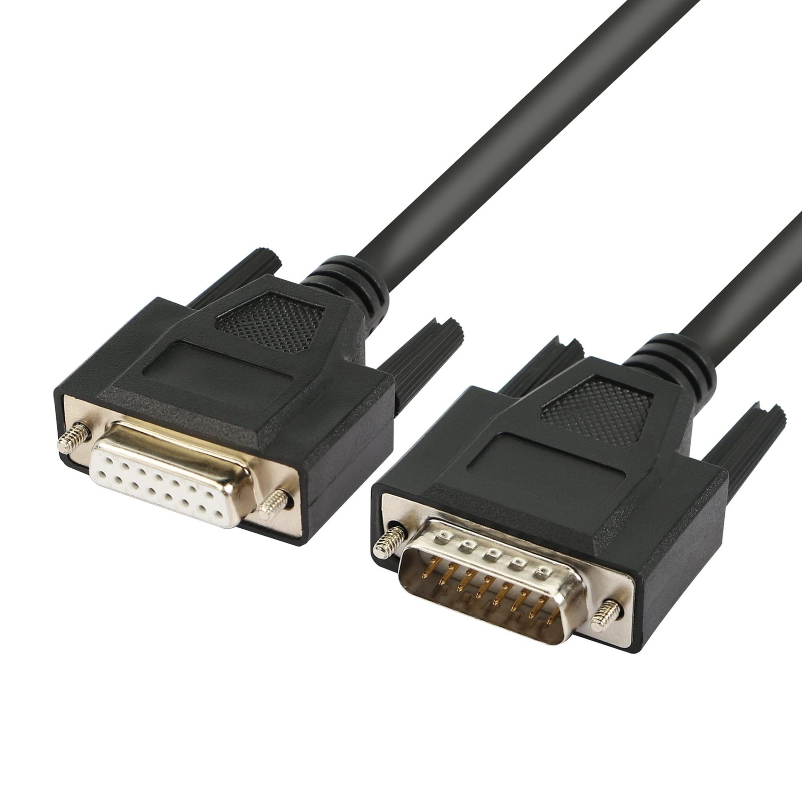 RIIEYOCA DB15 Male to Female Serial Cable, Male to Female 15 Pin Gold Plated …