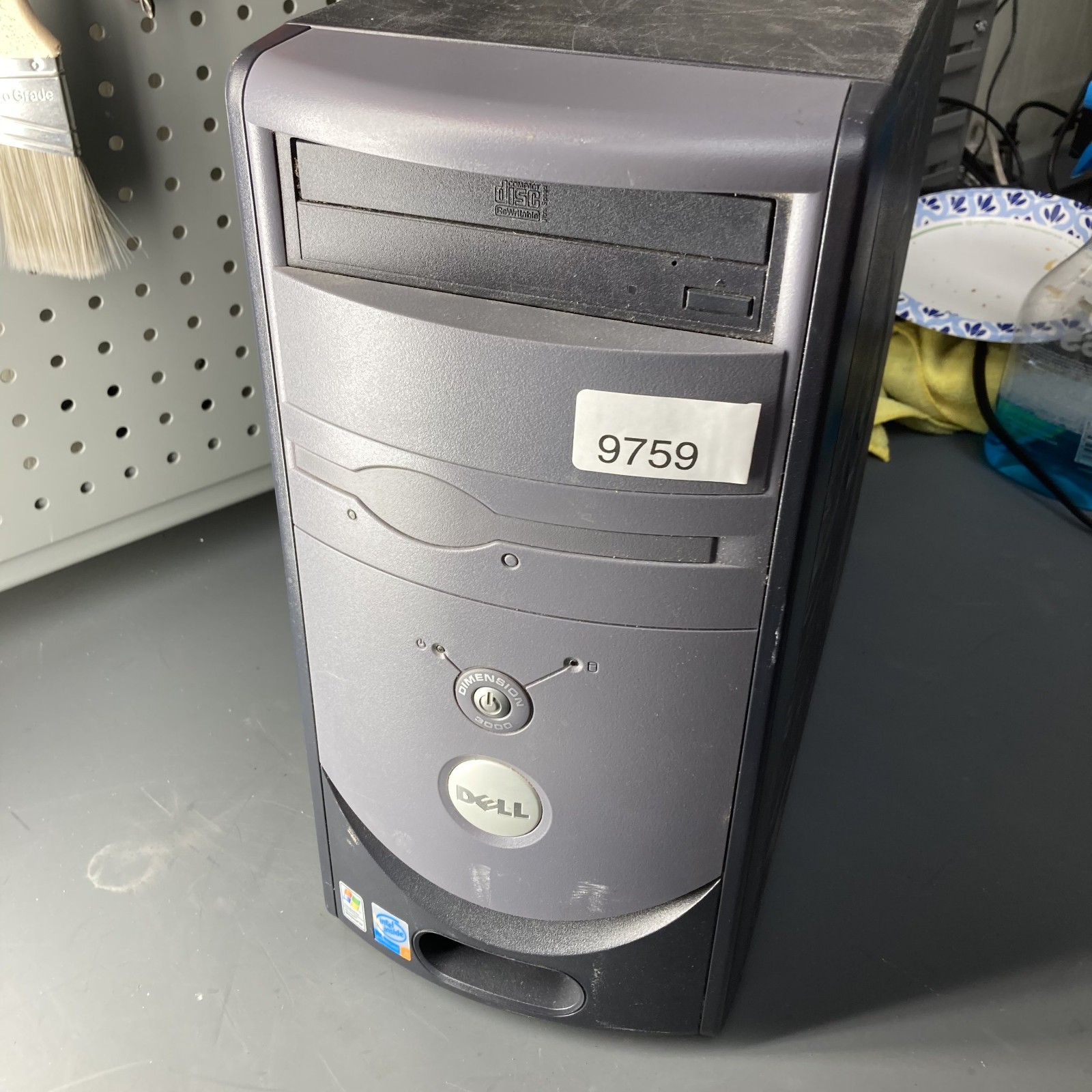 Dell Dimension 3000 PC Retro Gaming Intel Pentium 4 2.80GHz 1GB RAM 80GB HDD