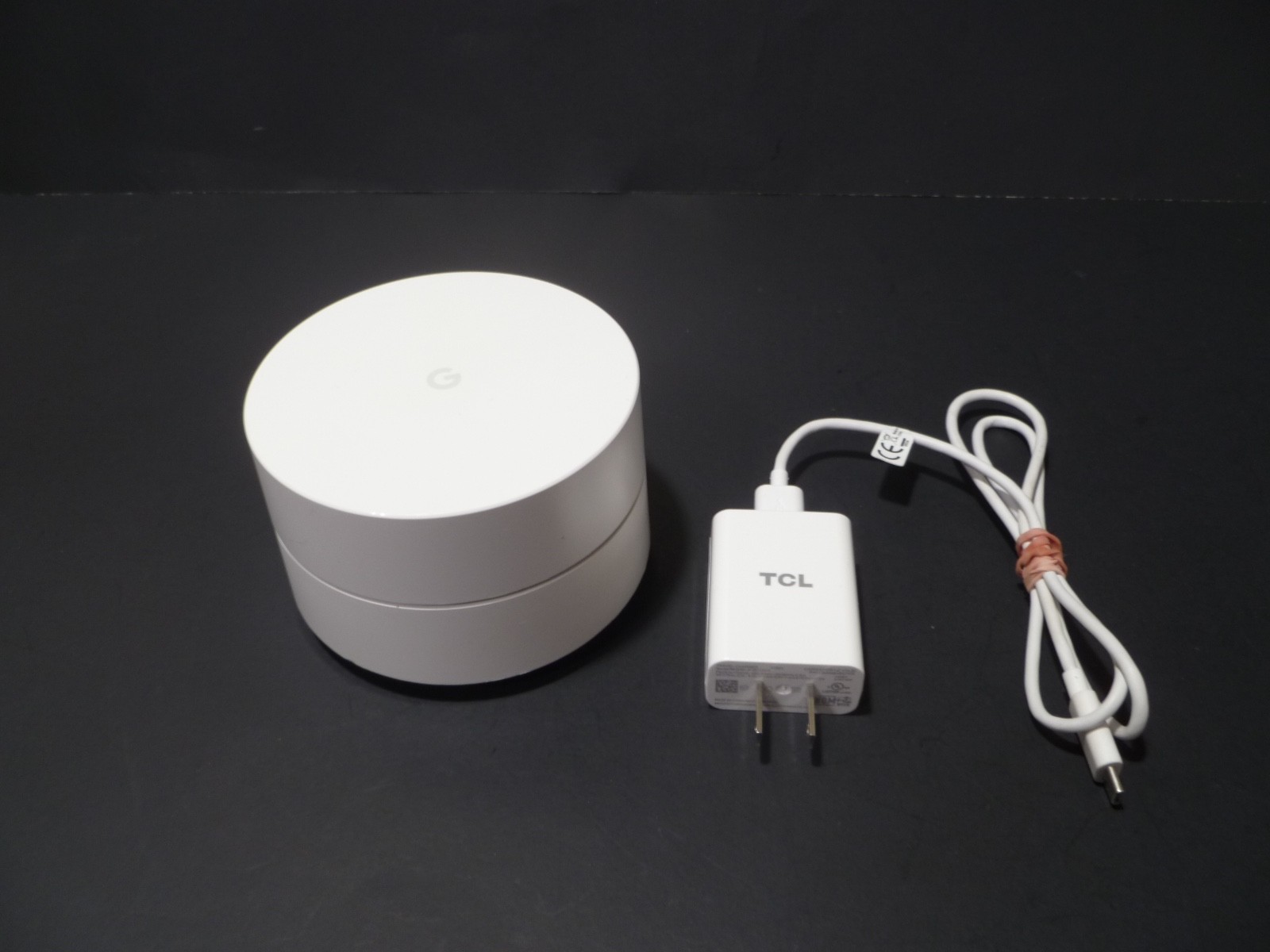 Google Home Nest WiFi Mesh Router AC-1304 W/ Power Cord Single Unit TESTED!