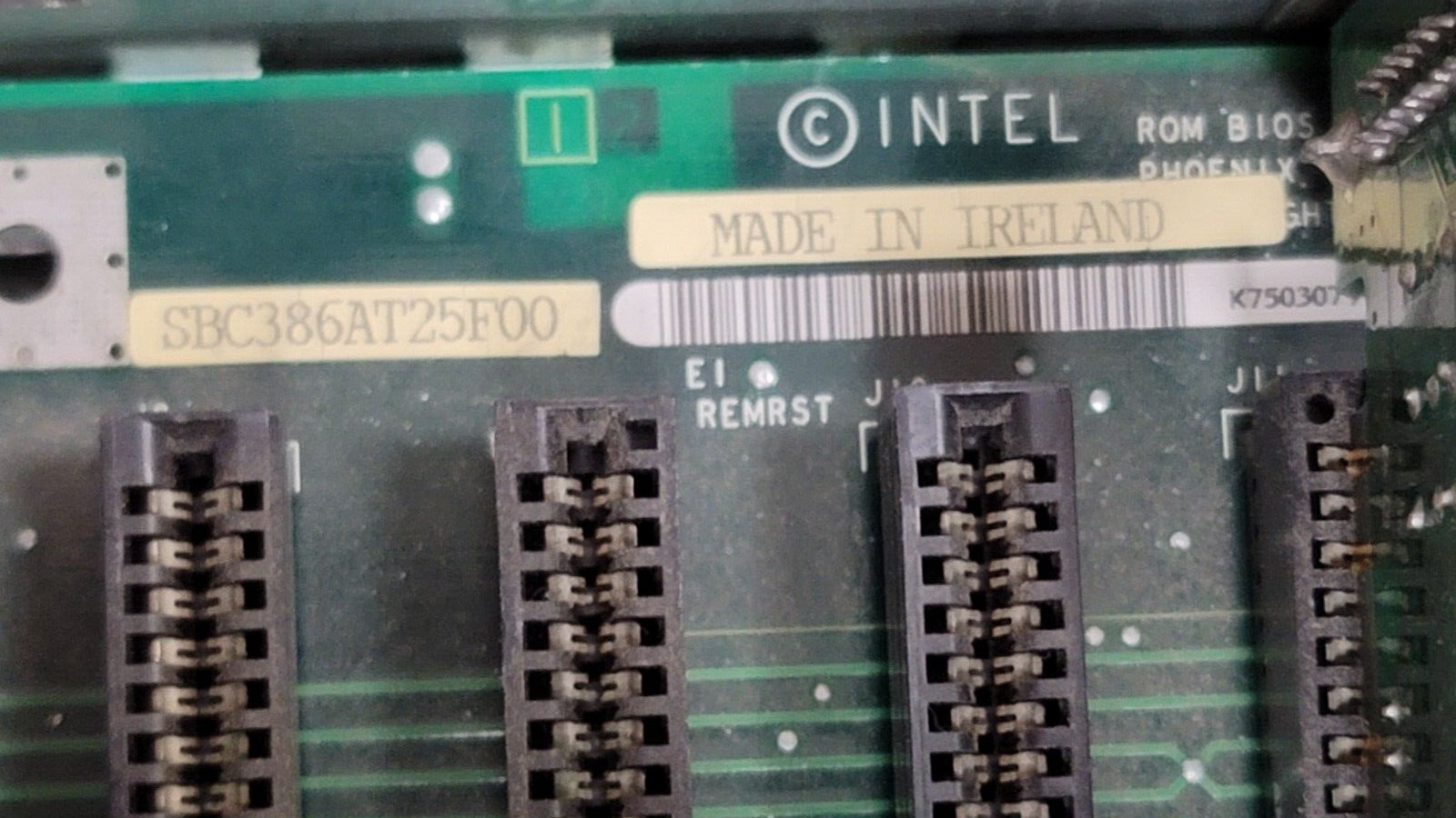 Rare Intel Data General 302 PC Personal Computer Vintage 80386DX 8MB for parts