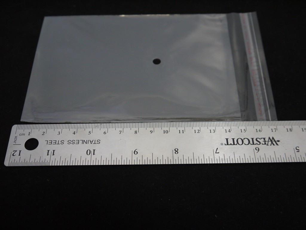 160Pcs 10cmX15cm 1mil OPD Self Adhesive Seal Reclosable Plastic Clear Bags