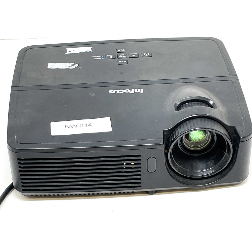 InFocus IN114 XGA Port DLP Projector without Remote, 1024×768, Tested