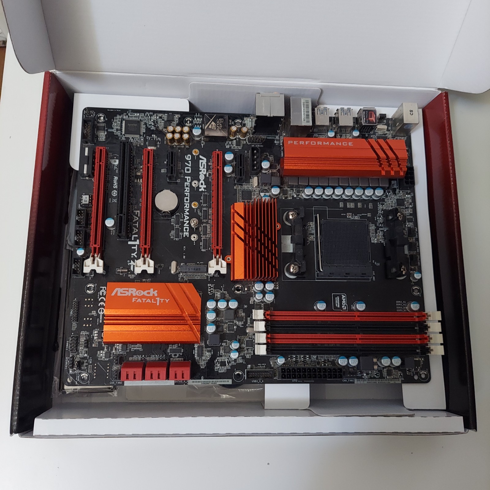 Asrock 970 Performance Fatal1ty Motherboard (Excellent Condition) in Retail Box