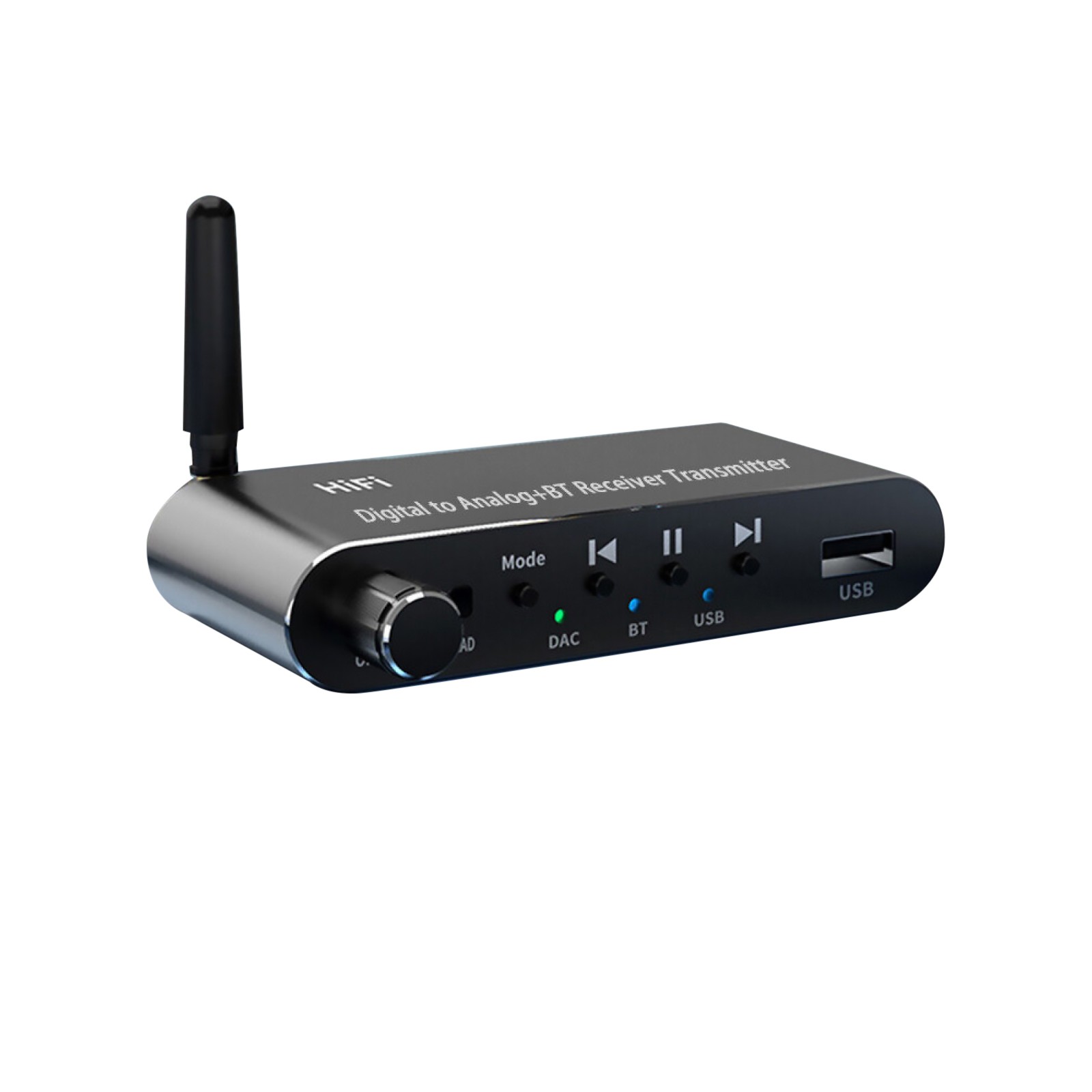 4 in 1 Bluetooth 5.1 Digital to Analog RCA Audio Adapter Receiver Transmitter h