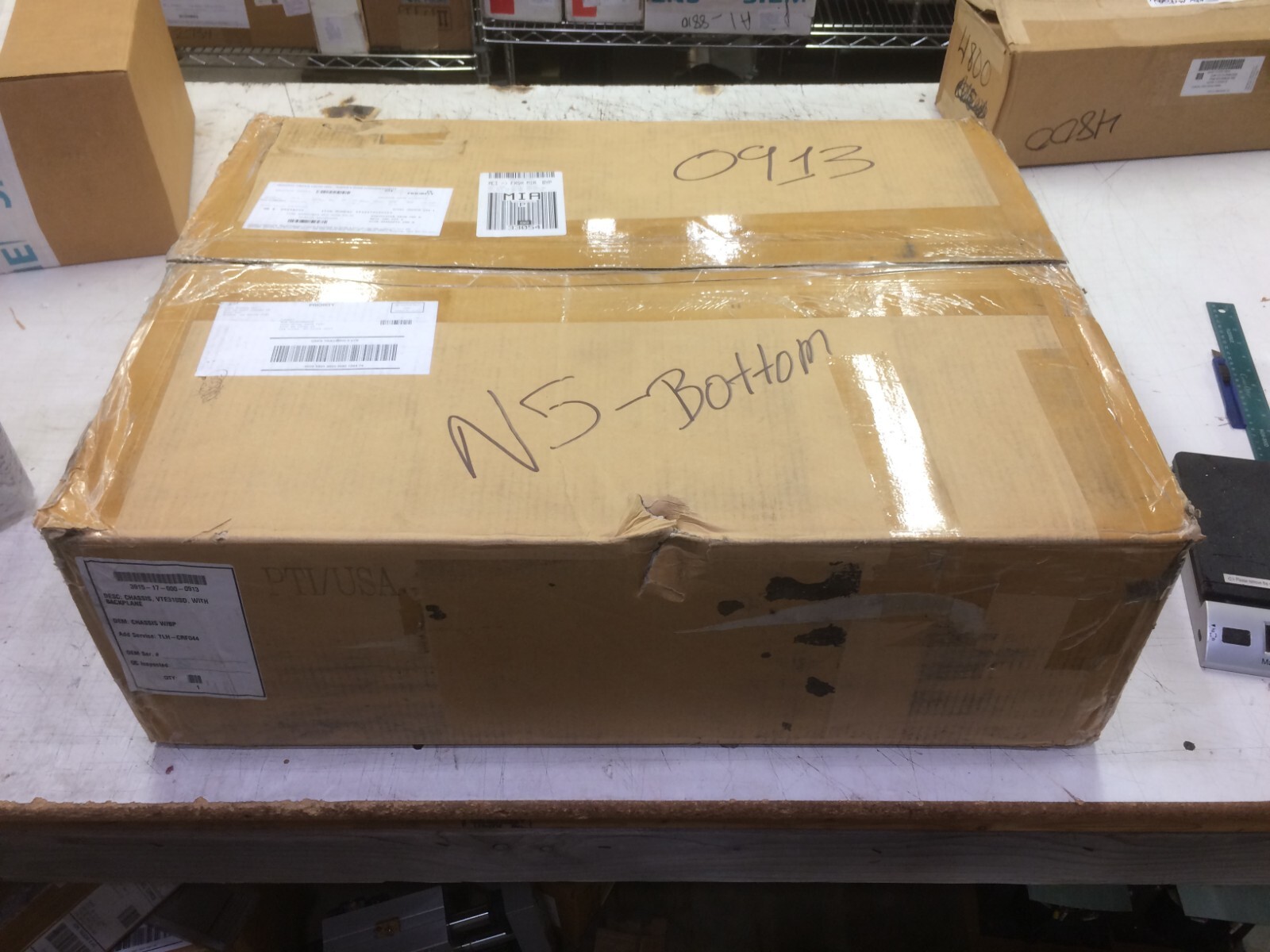 PROMISE TECHNOLOGY VTRAK E310S 12 BAY CAPACITY-8 500GB HARDRIVES INSTALLED