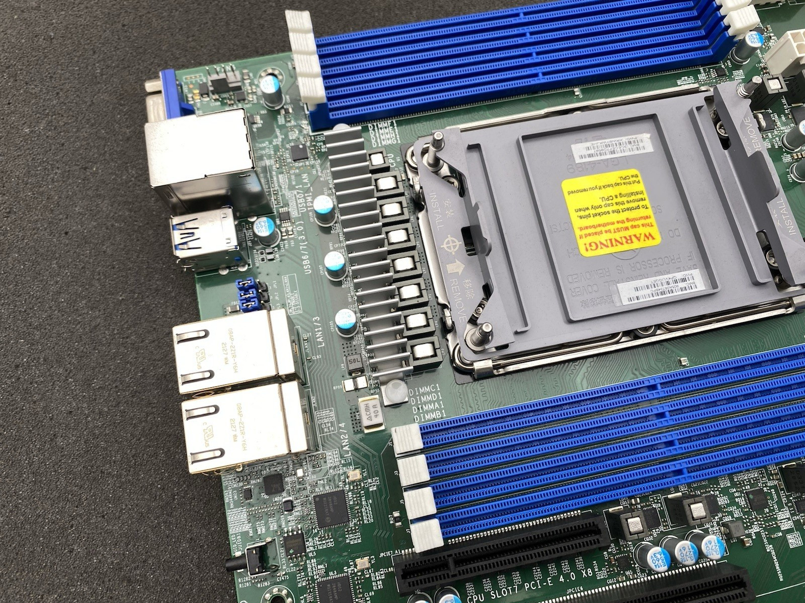 Supermicro X12SPL-LN4F DDR4 LGA-4189 ATX Server Motherboard For Parts or Repair