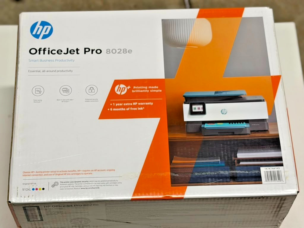 HP OfficeJet Pro 8028e All-in-One Wireless Color Inkjet Printer Brand New