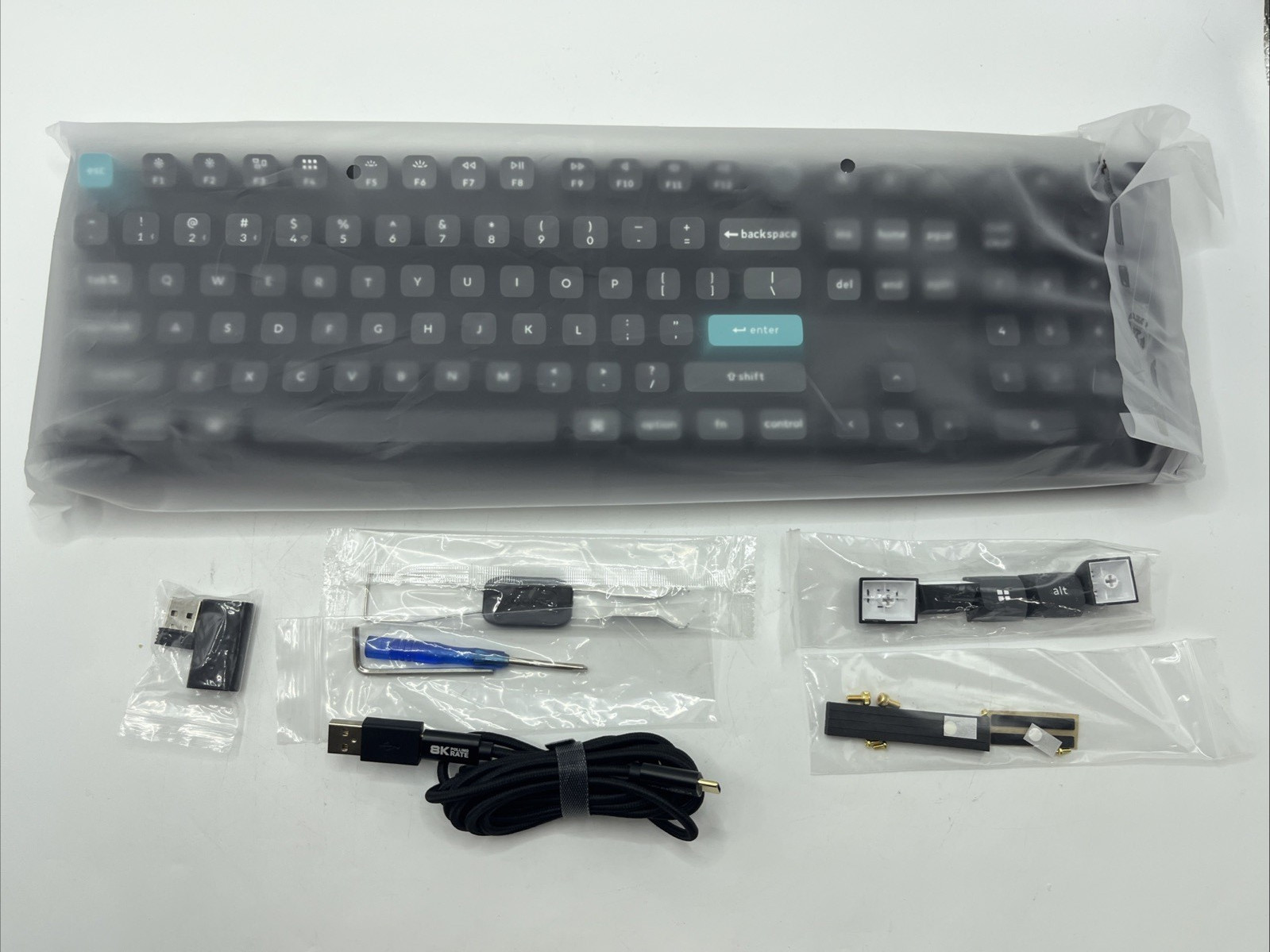 Keychron Q6 Ultra 8K Full Size Mechanical Keyboard Wireless RGB NEW / OPEN BOX