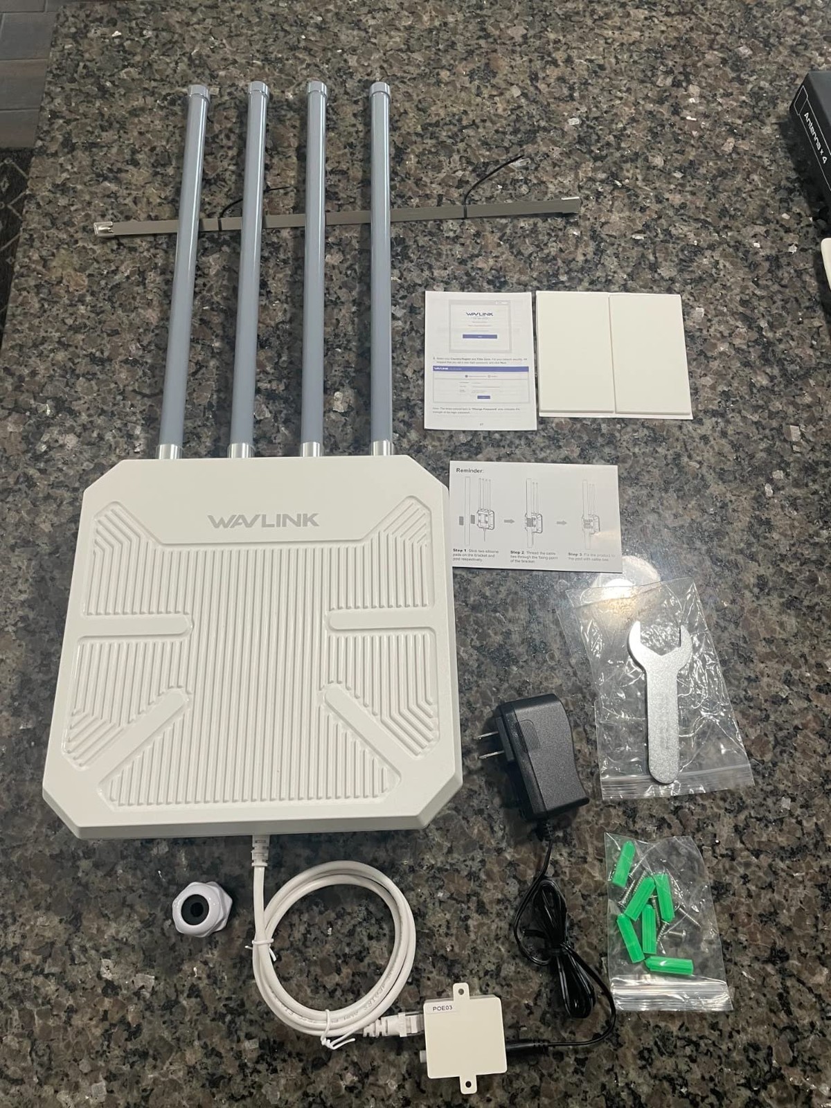 AX1800 Wireless Extender Outdoor WiFi6 Router Repeater High Speed Indoor/Outdoor