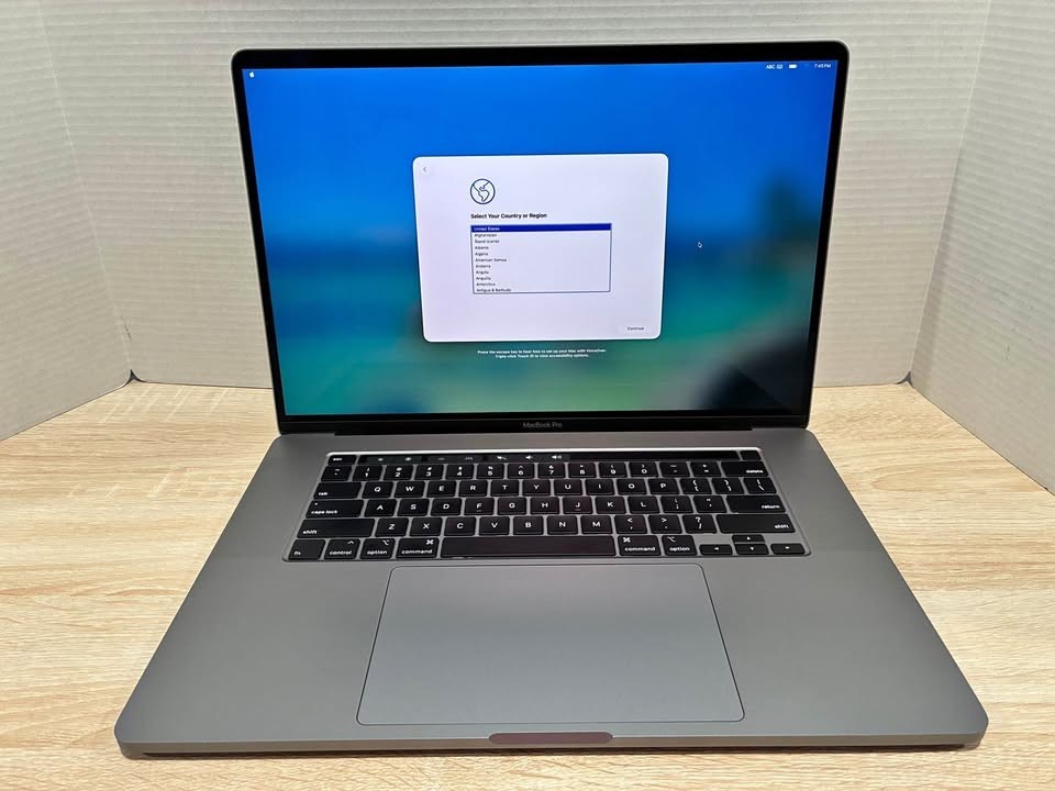 Apple MacBook Pro 16″ 2019 A2141 i7 2.6GHz 16GB 512GB Tahoe 2025 Gray + Warranty