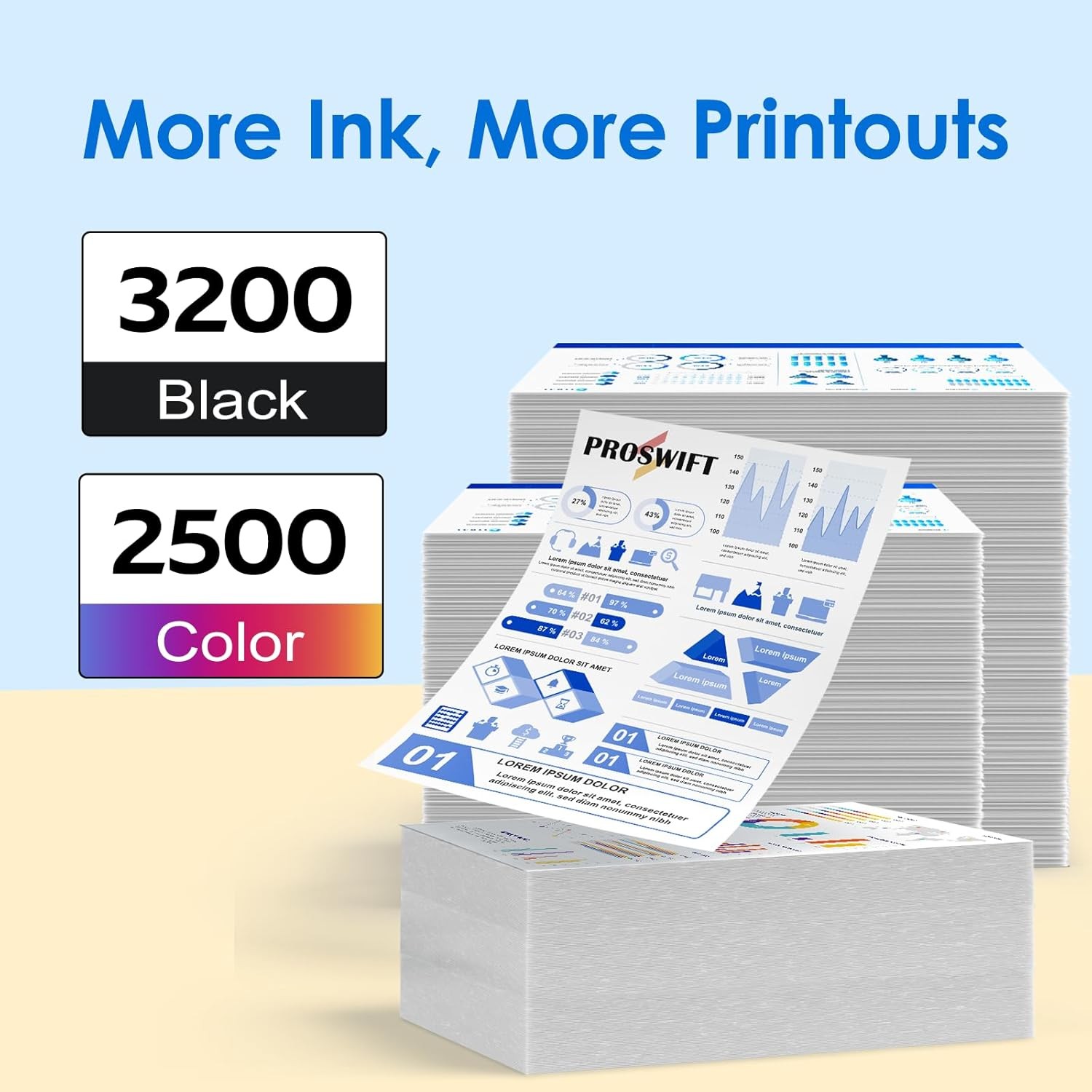 218X Toner Cartridge for HP Color LaserJet Pro 3201dw MFP 3301 Series Printers