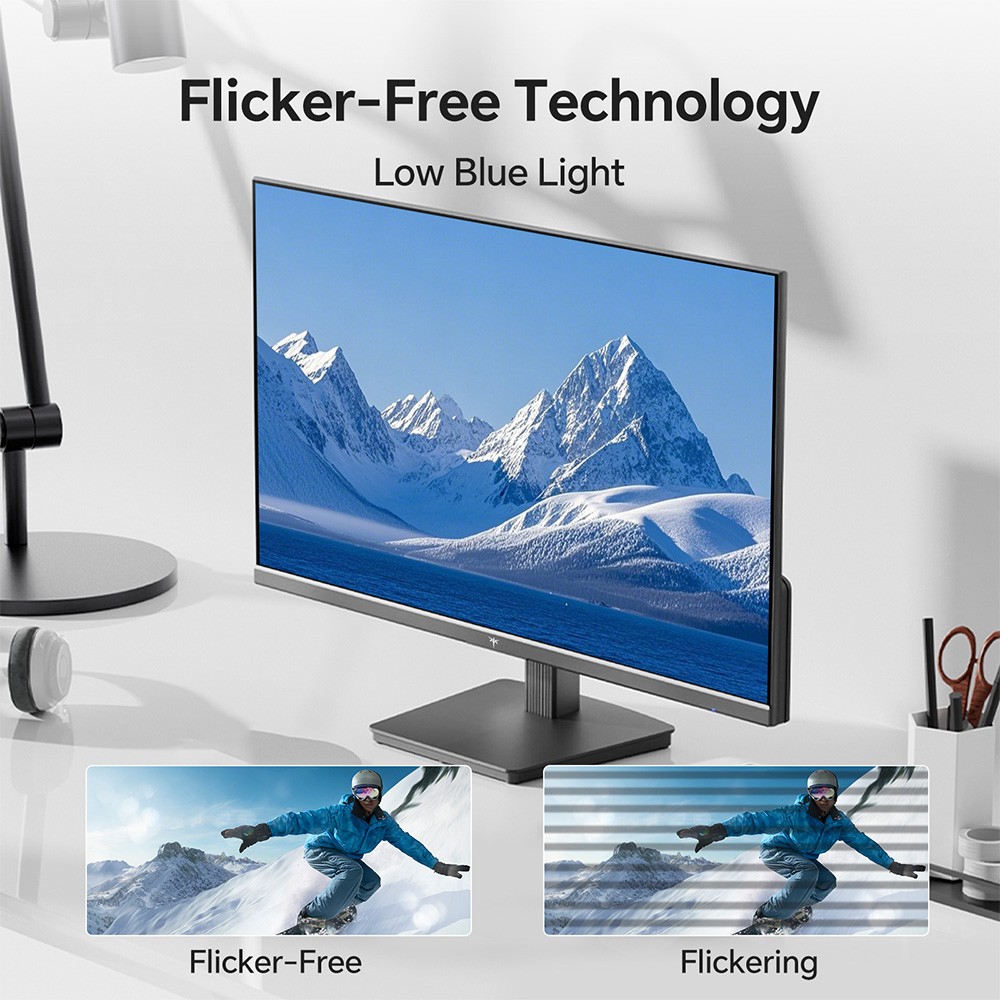 KTC H27D9 27inch Gaming Monitor,2K Monitors,1300:1 CSOT IPS Gaming PC 2560×1440