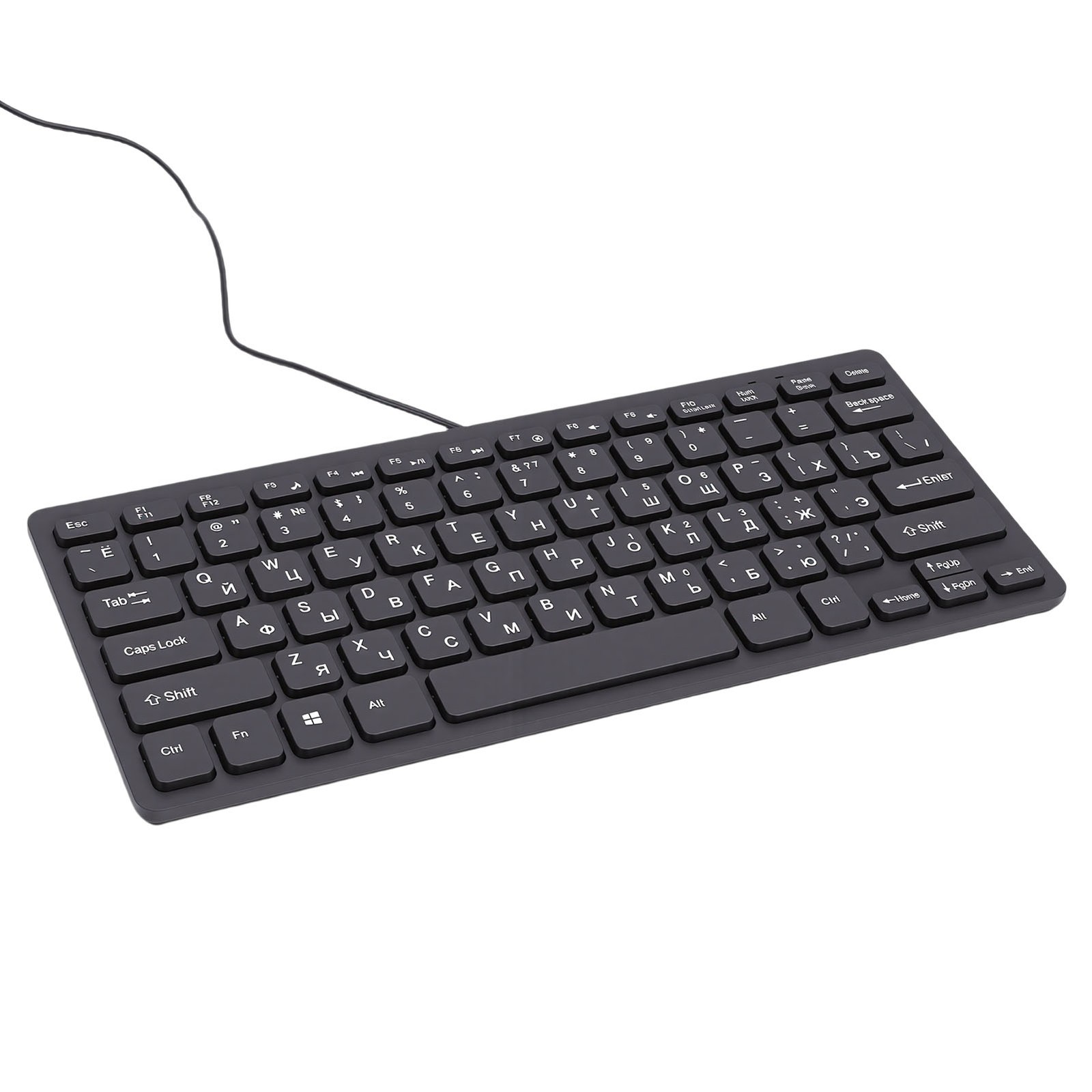 78 Keys USB Wired Keyboard – Compact & Proof For PC Premium