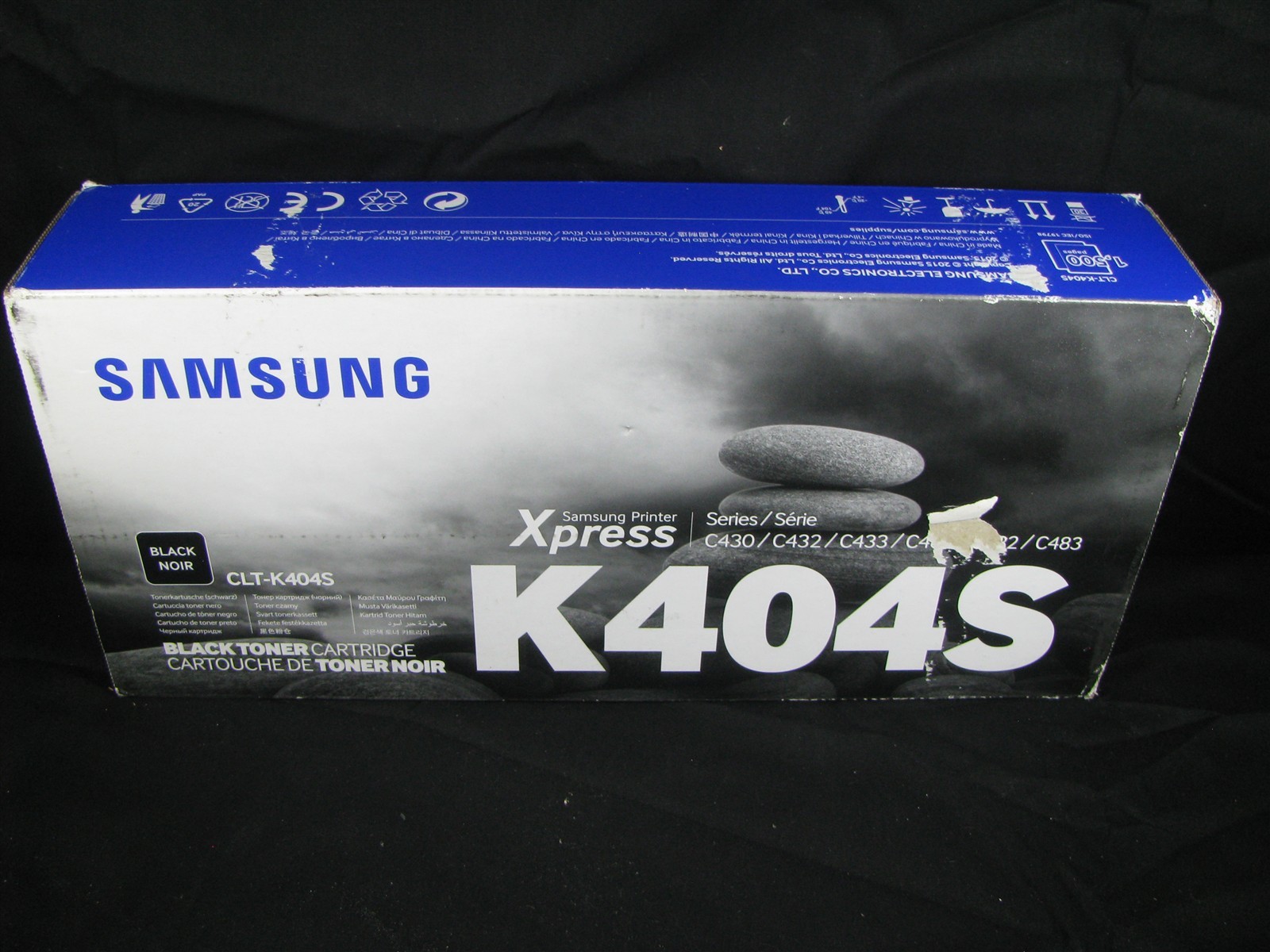 Samsung CLT-K404S Black Toner Genuine – NEW – FREE SHIPPING