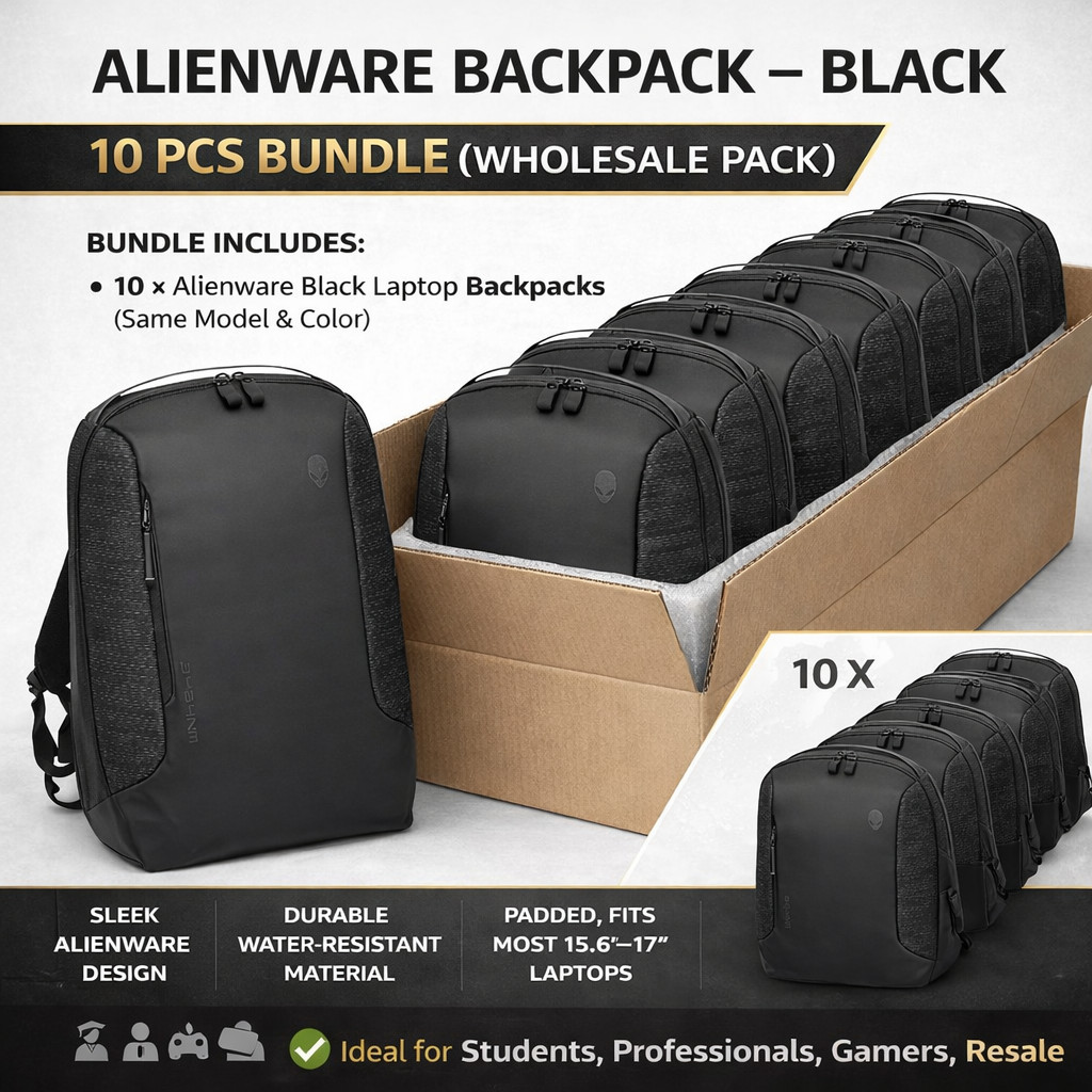 Lof ot 10 – Laptop Backpack Alienware Horizon Slim Shock Weather Resistant
