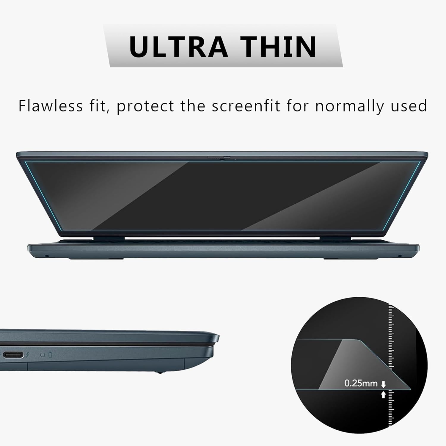 Tempered Glass Screen Film 9H for 16″ Lenovo ideapad 5/5i Pro 16, Slim 3/5/7 16