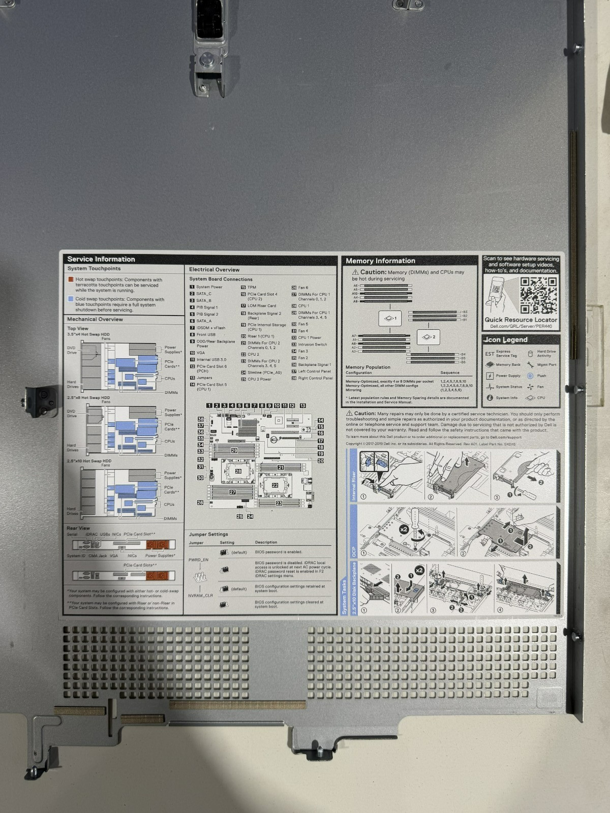 Dell PowerEdge R440 8xSFF 1x Xeon Silver No Drives/Memory Wiped