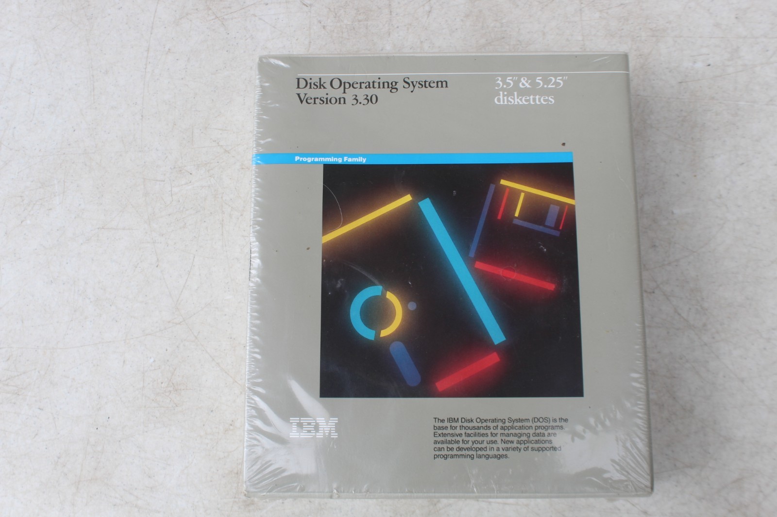IBM Disk Operating System DOS Version 3.30 3.5″ & 5.25″ Diskette Sealed 1987 NIB