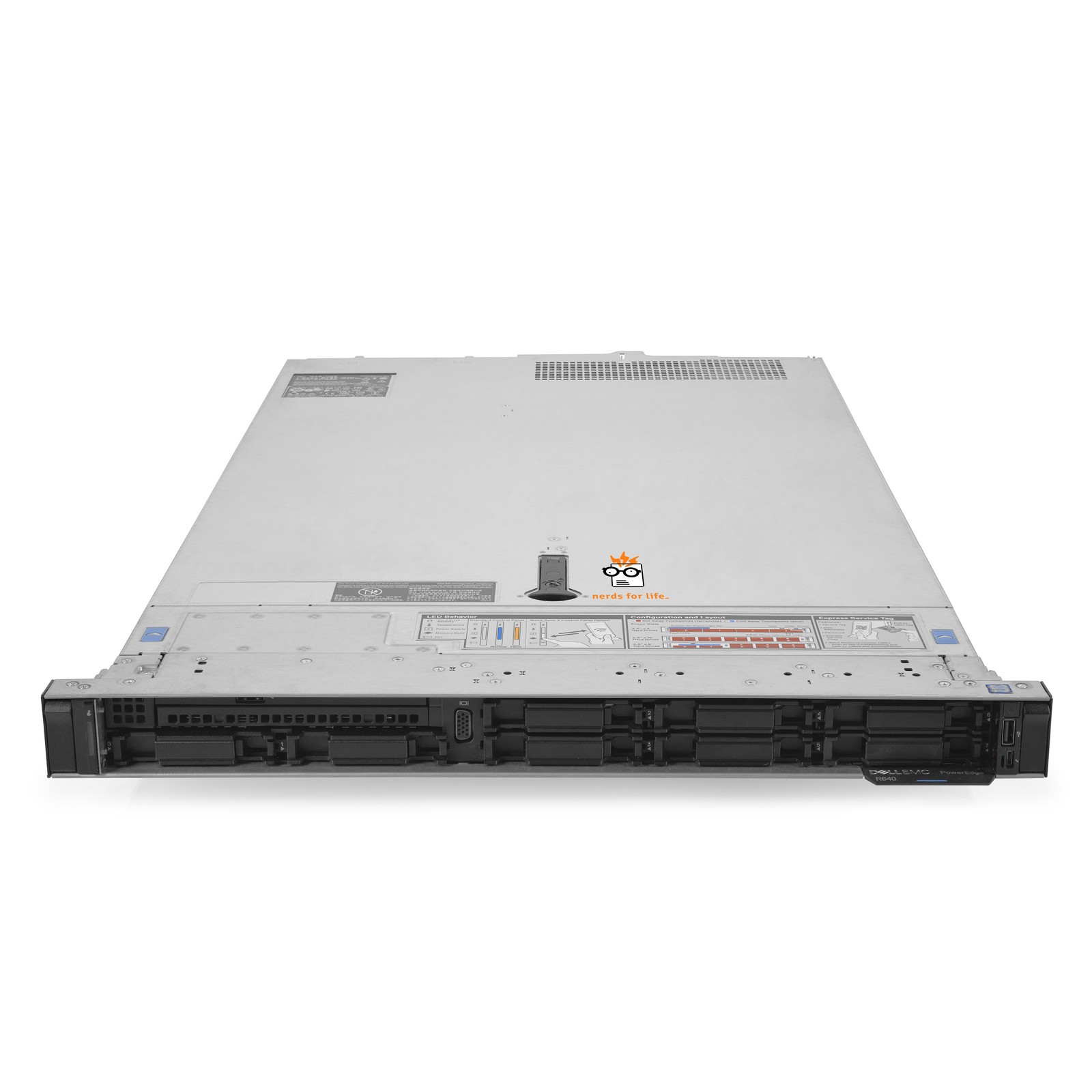 Dell PowerEdge R640 8B SFF Server 2.20Ghz 20-Core 256GB RAM + 9.6TB SAS 12G HDDs