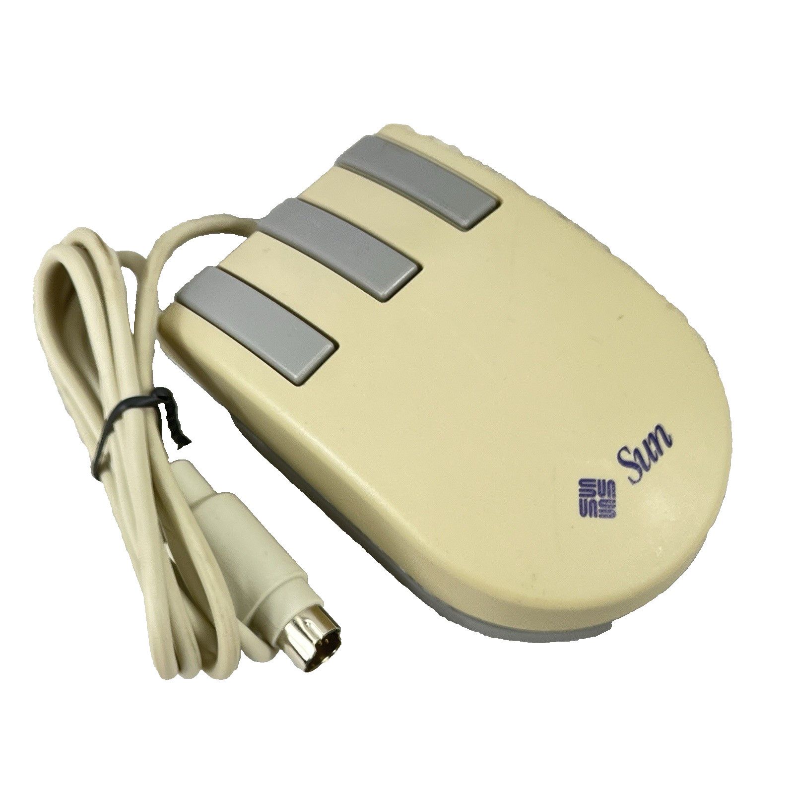 Vintage Sun Compact 1 3-Button Mechanical Ball Mouse 370-1586-03 for Workstation