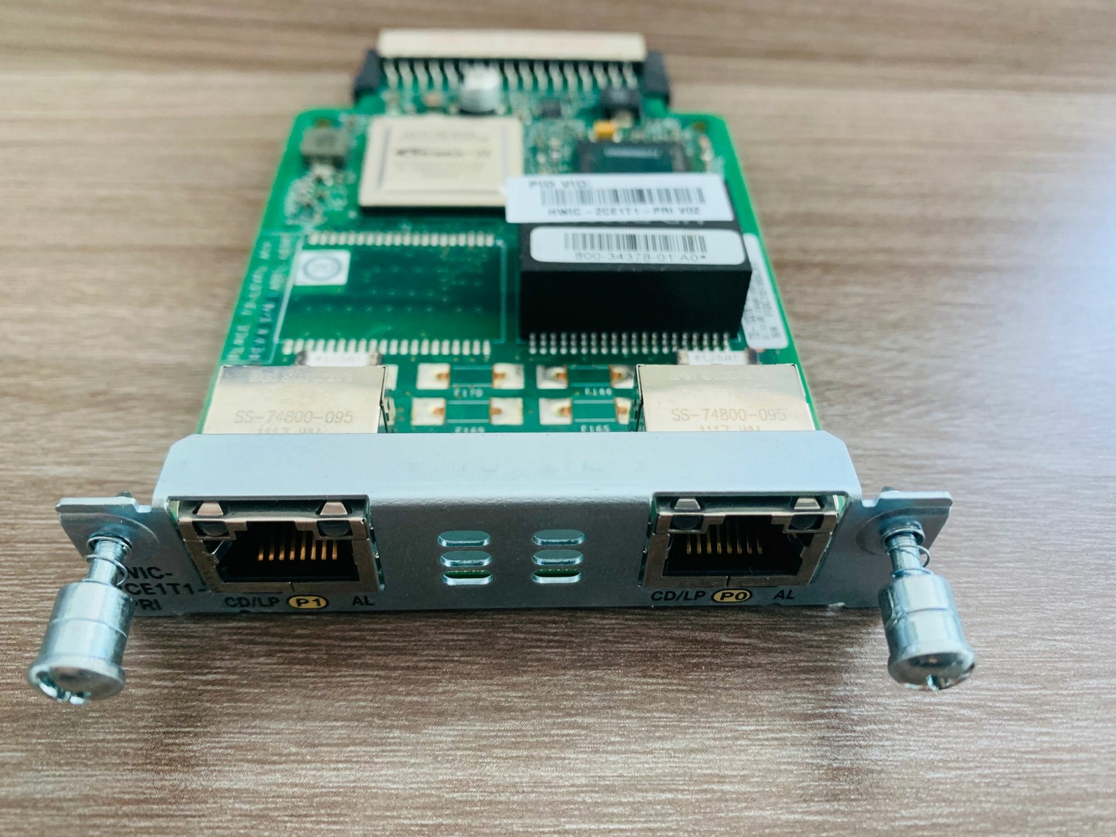 1pcs USED HWIC-2CE1T1-PRI router module interface card