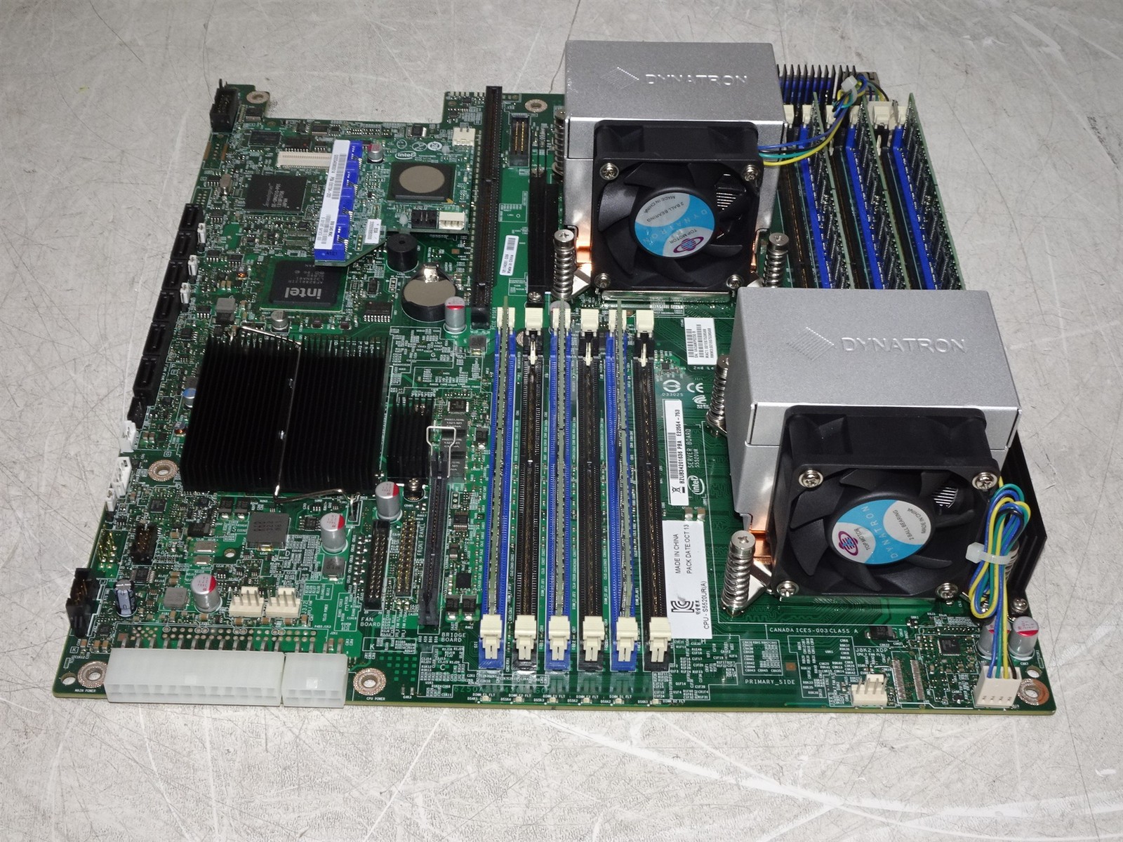 Intel S5520UR Server Motherboard 2x Xeon E5645 2.4GHz 12GB RAM