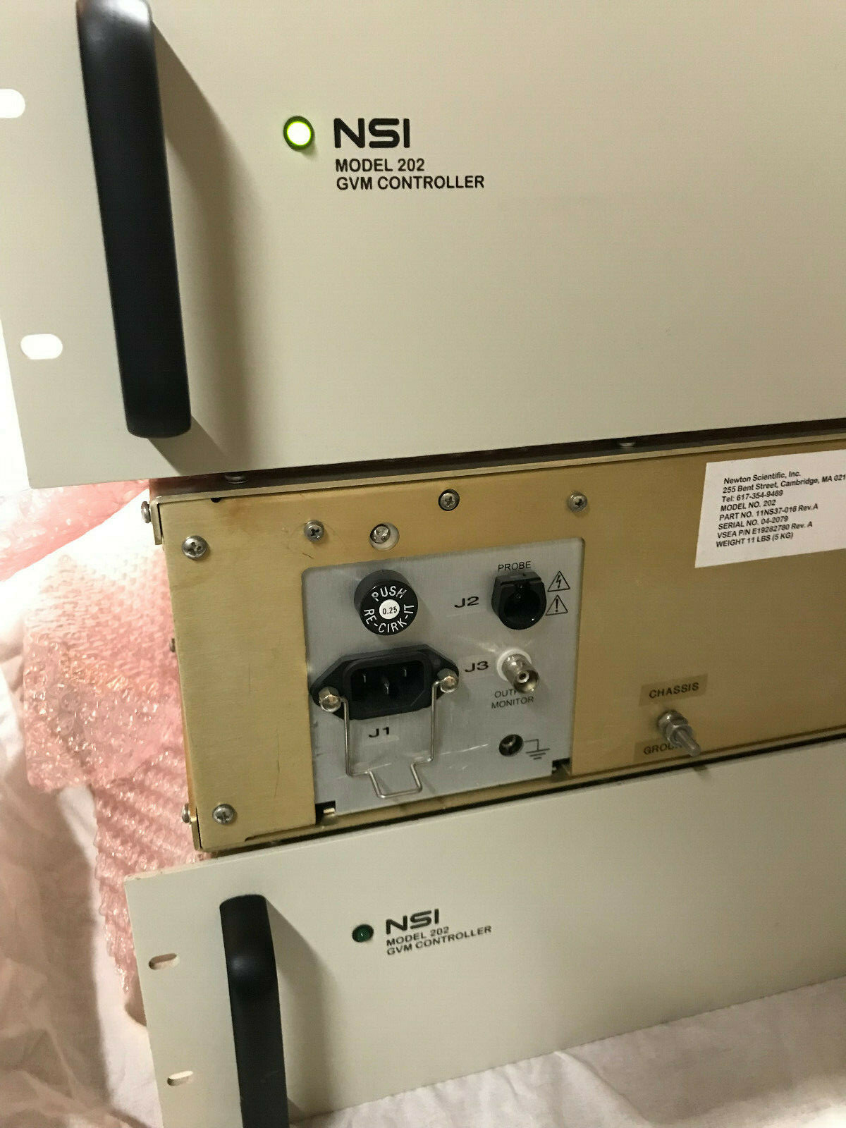Applied Materials / Varian / NSI Model 202 GVM CONTROLLER, 11NS37-016, E19282780