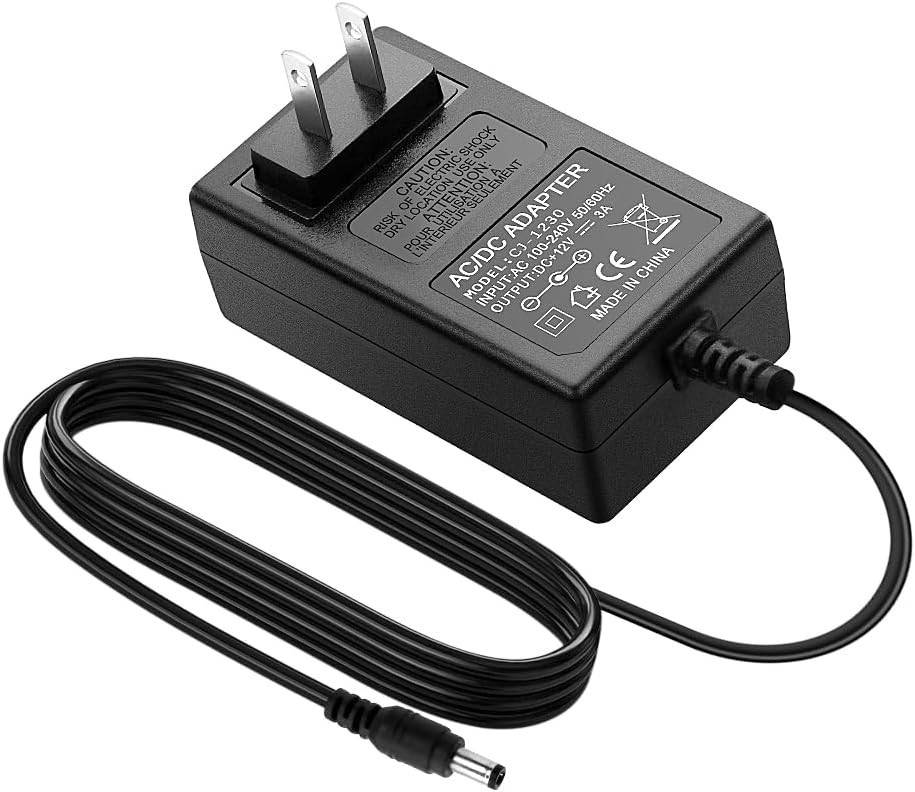 Aclorol 12V 3A Power Supply Adapter 36W 100V-240V AC to DC 12Volts
