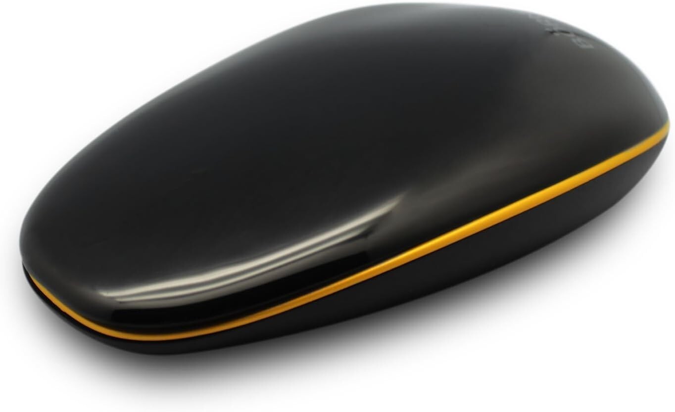 Bornd T100 Wireless 2.4Ghz Touch Ultra Thin Mouse (Black)