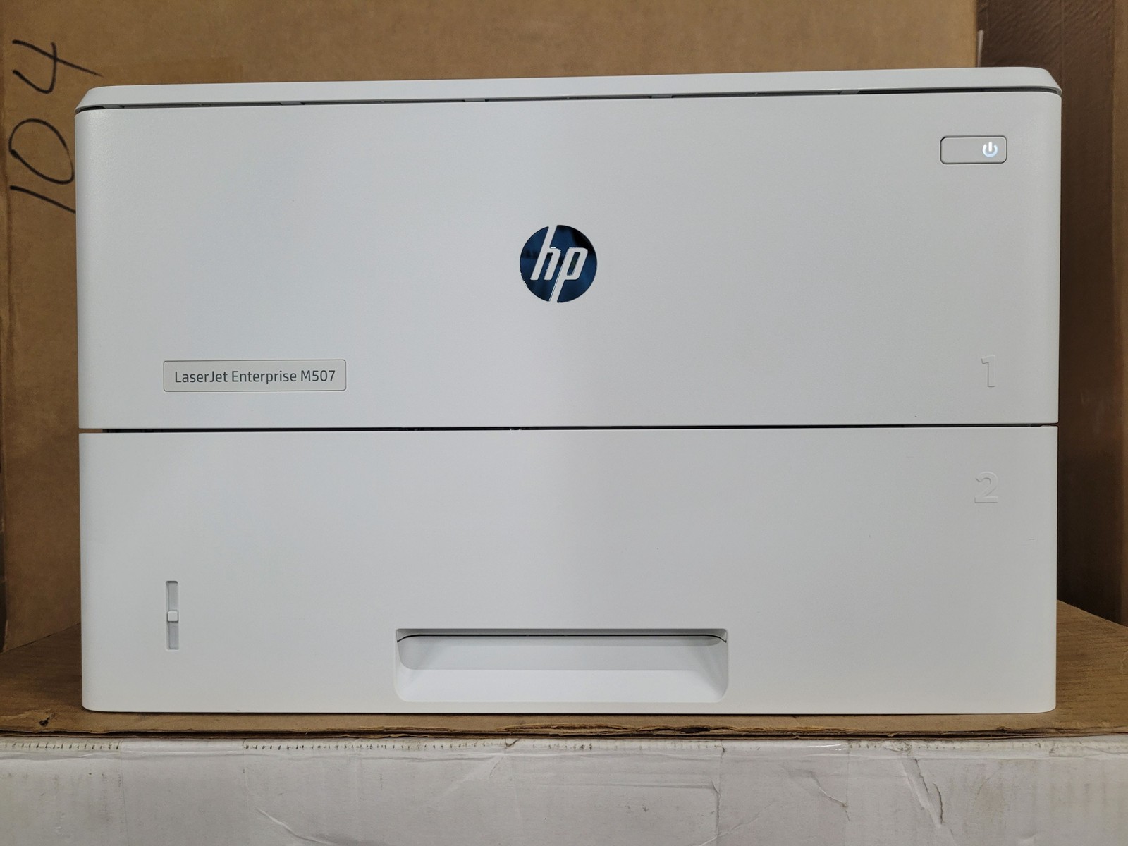 HP LASERJET ENTERPRISE M507DN PRINTER EXPERTLY SERVICED 60 DAYS WRNTY NO TONER