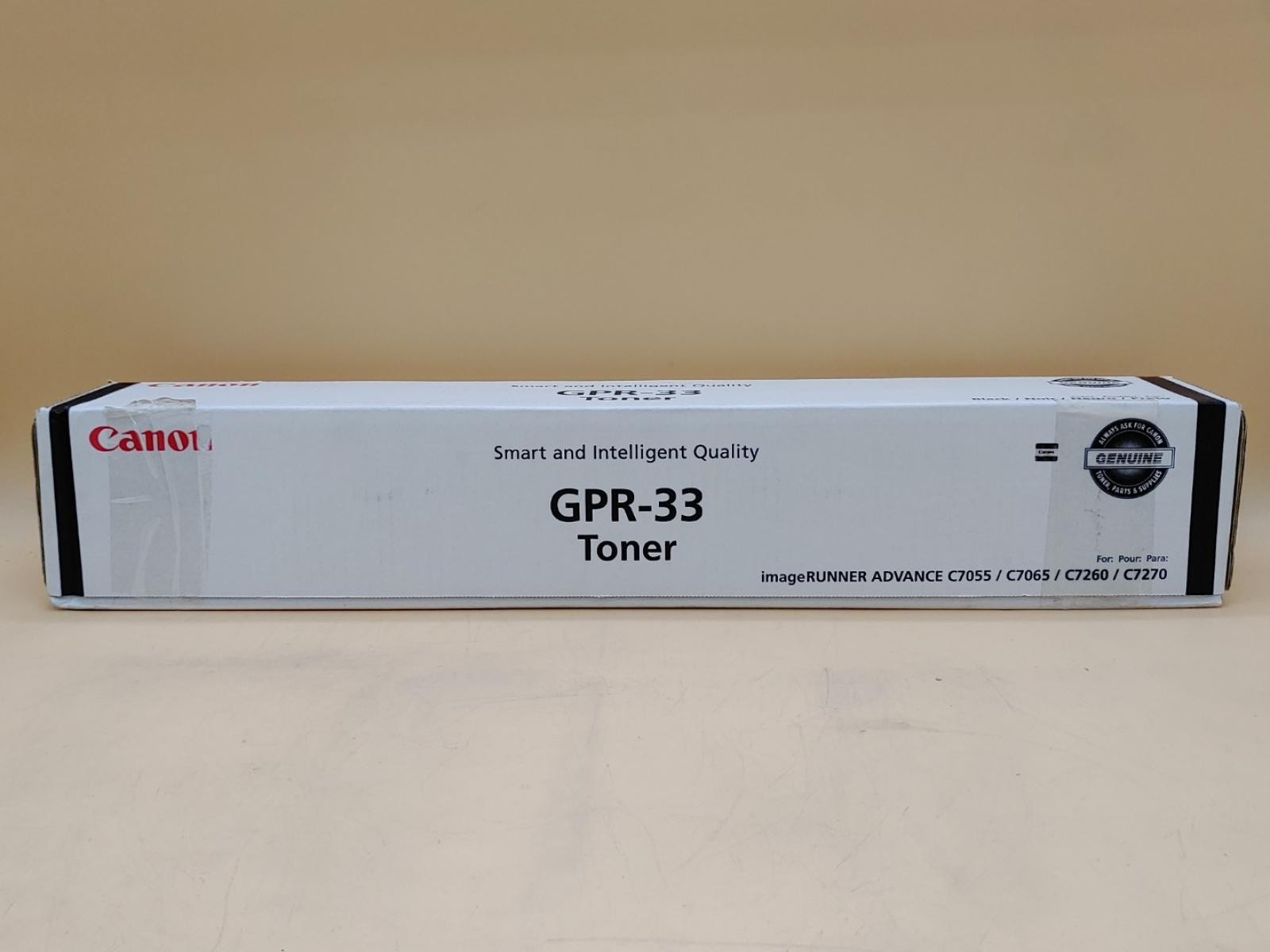 Genuine Canon 2792B003 (GPR-33) Black Toner Cartridge **SEALED**
