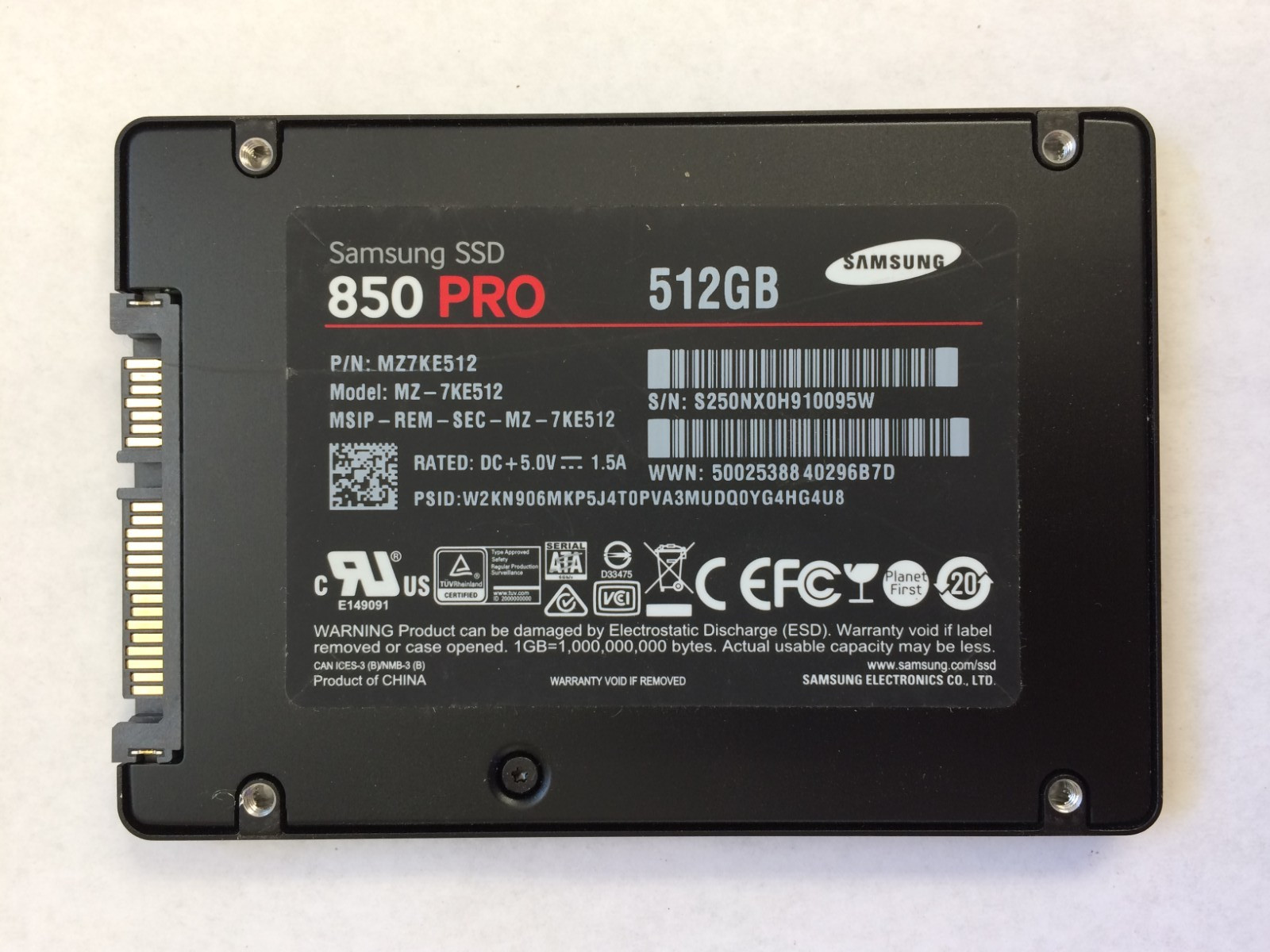 SAMSUNG SSD 7.68TB 4TB 3.84TB 2TB 1.92TB 2.5 6Gbps