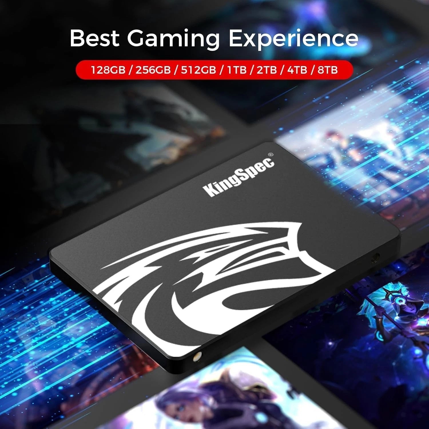 512GB 2.5” SATA III SSD – 550MB/s Read & 520MB/s Write for Ultimate Performance