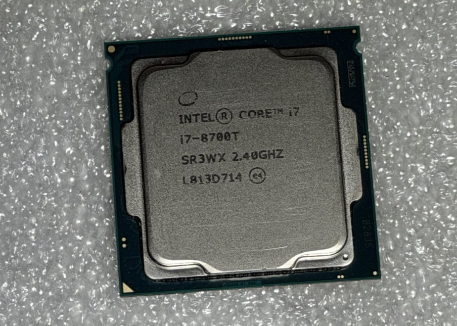 Intel Core i7‑8700T | SR3WX | 2.4 GHz | 6 Cores