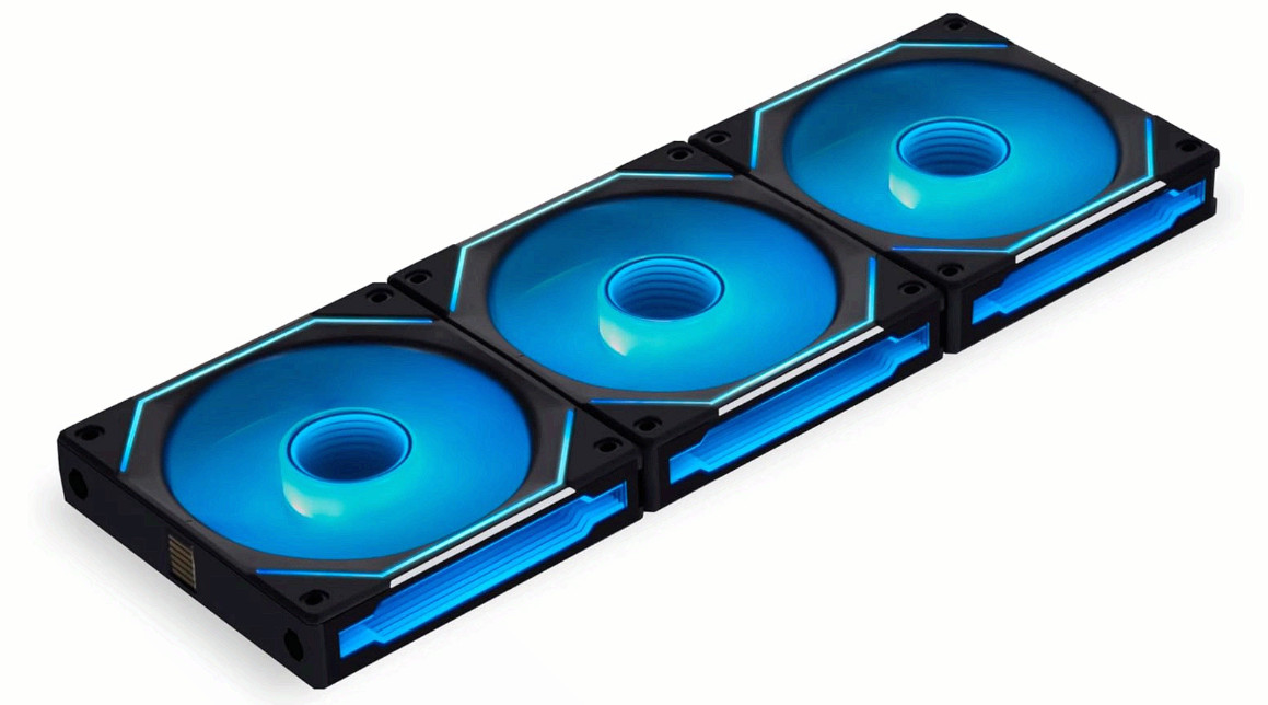 Lian Li UNI Fan SL Infinity 120 ARGB Triple Pack Black UF-SLIN120-3B
