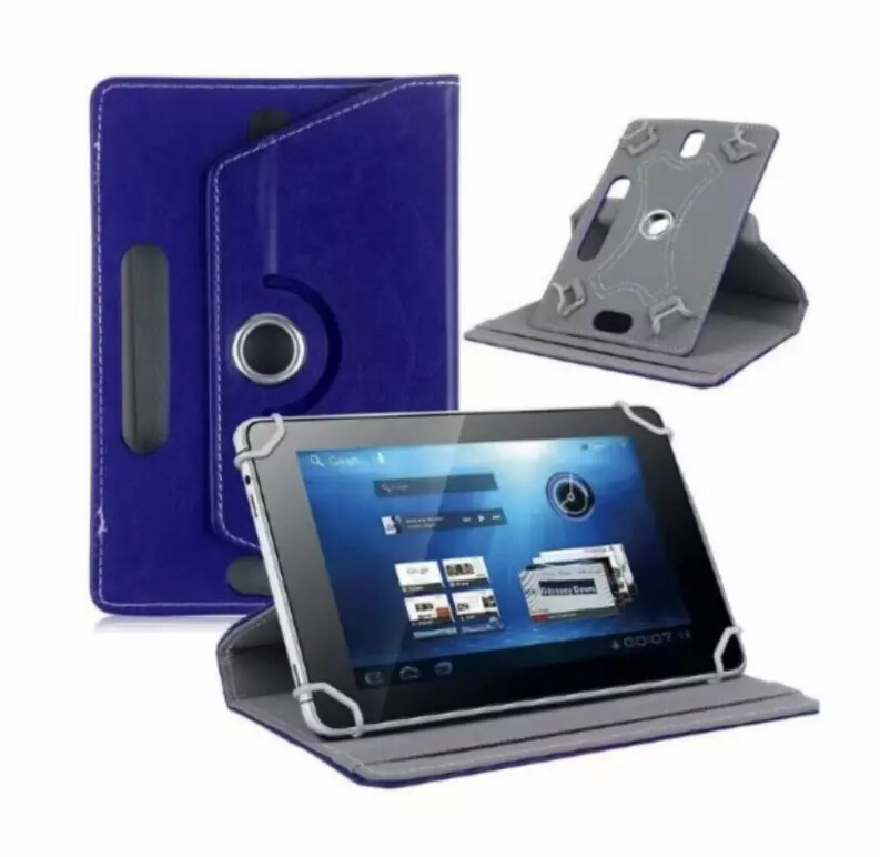 360° Folio Leather Case Cover Stand For Android Tablet PC 7″ 8″ 9″ 10″ 10.1