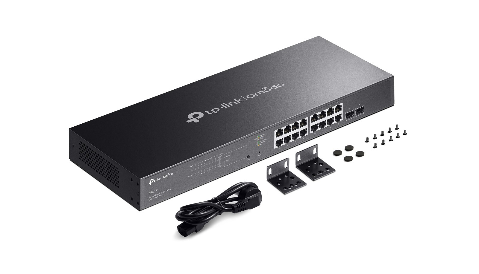 TP-Link SG2218P | Omada 18-Port 1000Mbps Gigabit Smart Switch | 16* PoE+ Port
