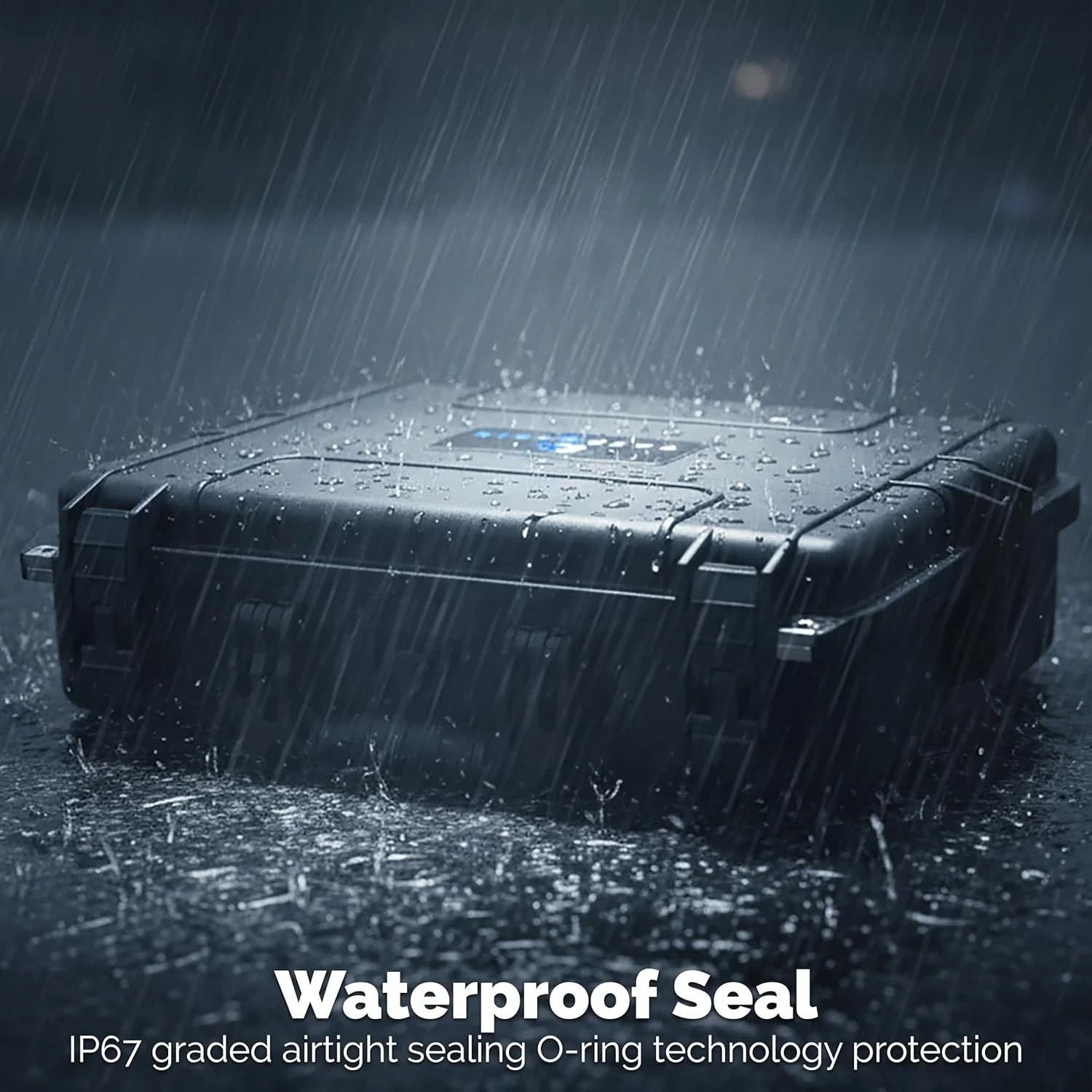 Ultimate Protection Waterproof Hard Case for 15.6-17.3″ Laptops & Accessories