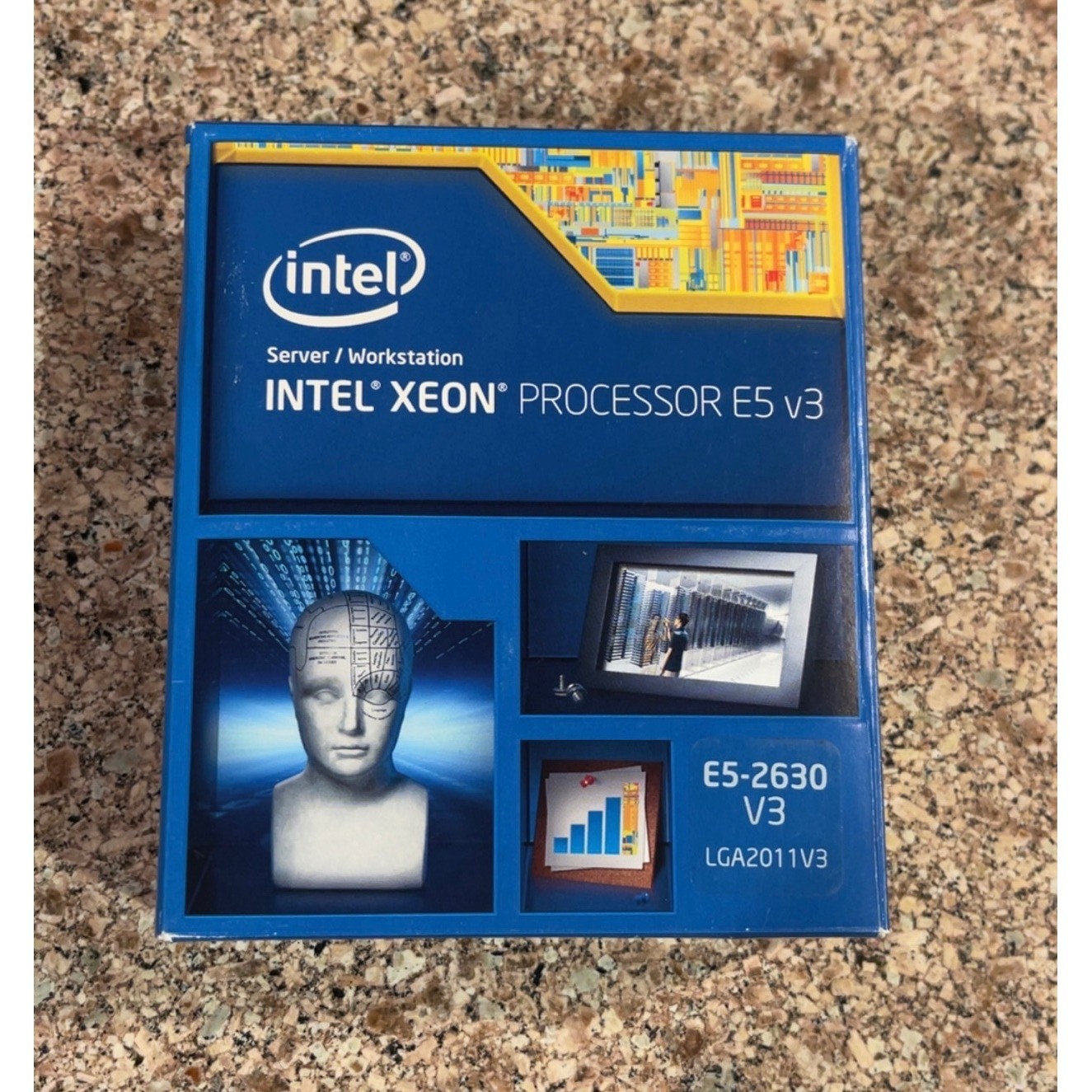 Intel Xeon E5-2630 v3 2.4GHz 20MB Cache LGA2011-v3 Processor BX80644E52630V3 New