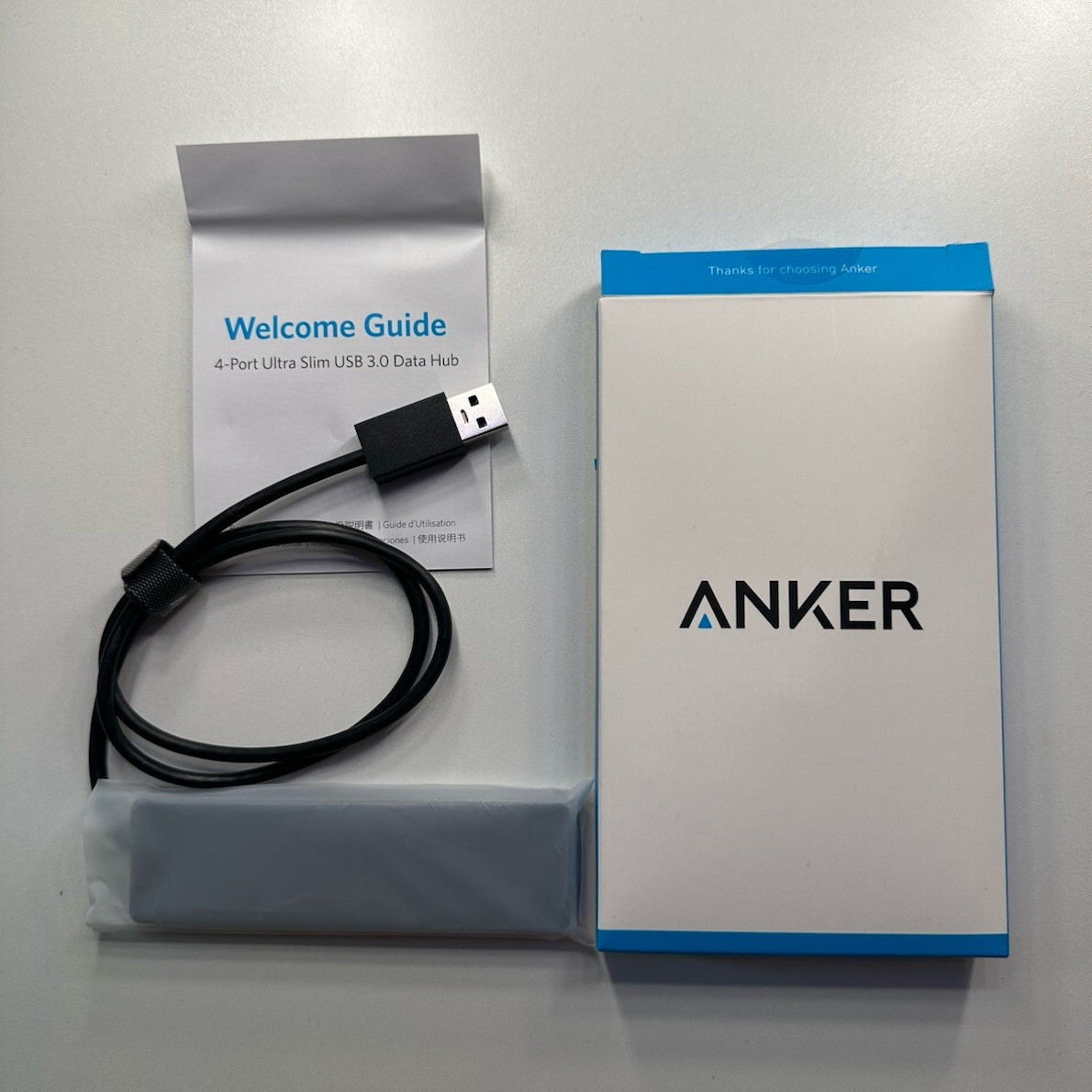 Anker 4-Port Ultra Slim USB 3.0 Data Hub A7516