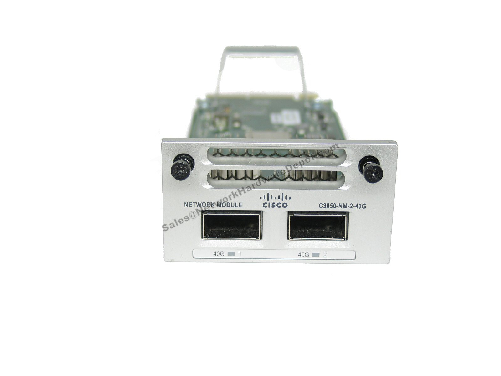 Cisco C3850-NM-2-40G 2-Port 40GB QSFP Module for 3850 Switches – 1 Year Warranty