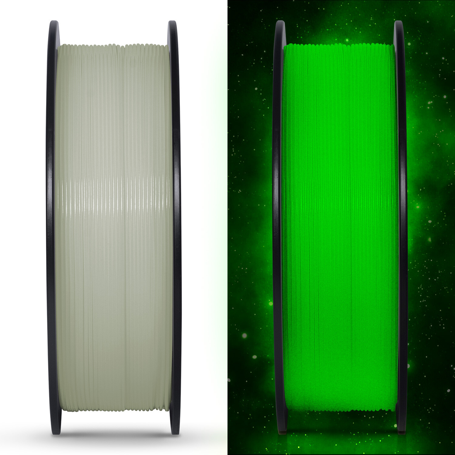 Geeetech 3D Printer Filament Pla Glow In The Dark Luminous Glow Green 1Kg 1.75mm