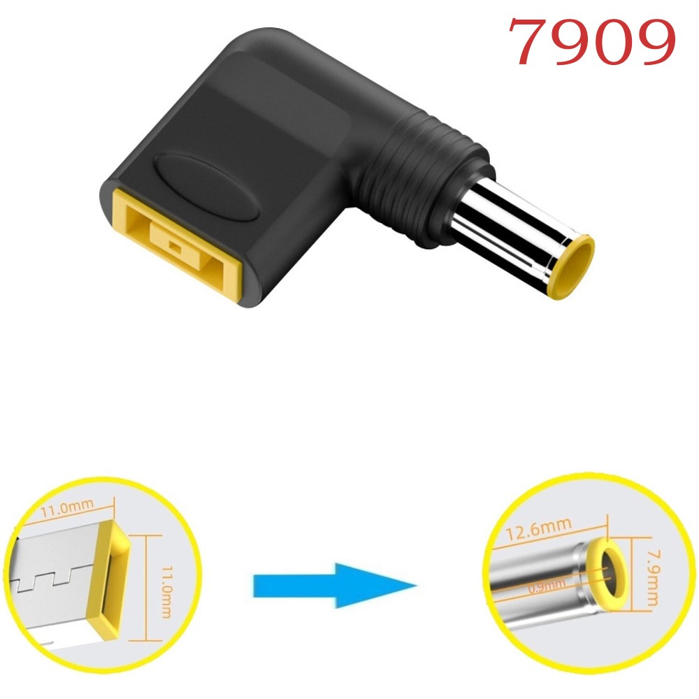 5x 100W 11mm/Female 1145 Laptop Charger Converter Power Charging Cable Adapter