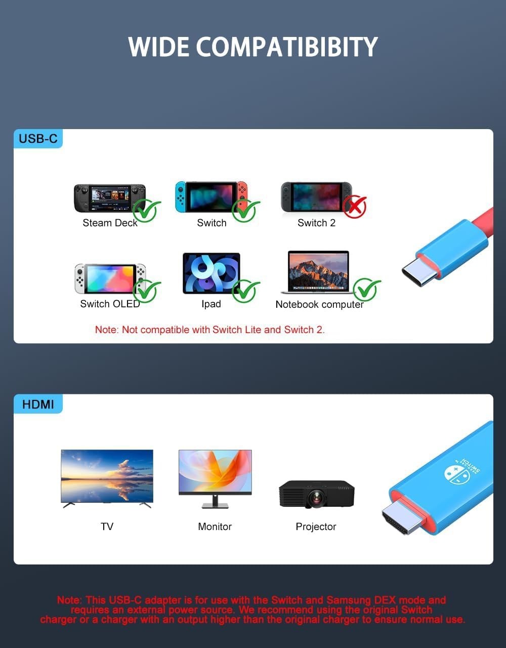Versatile 4K 60Hz USB C to HDMI – Dual Function Cable for Gaming & Streaming